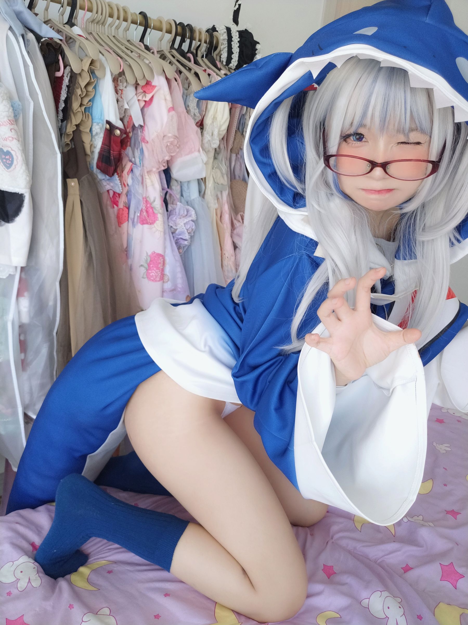 萌妹子Coser摇摇乐yoyo – がうる・ぐら Cosplay-第51张