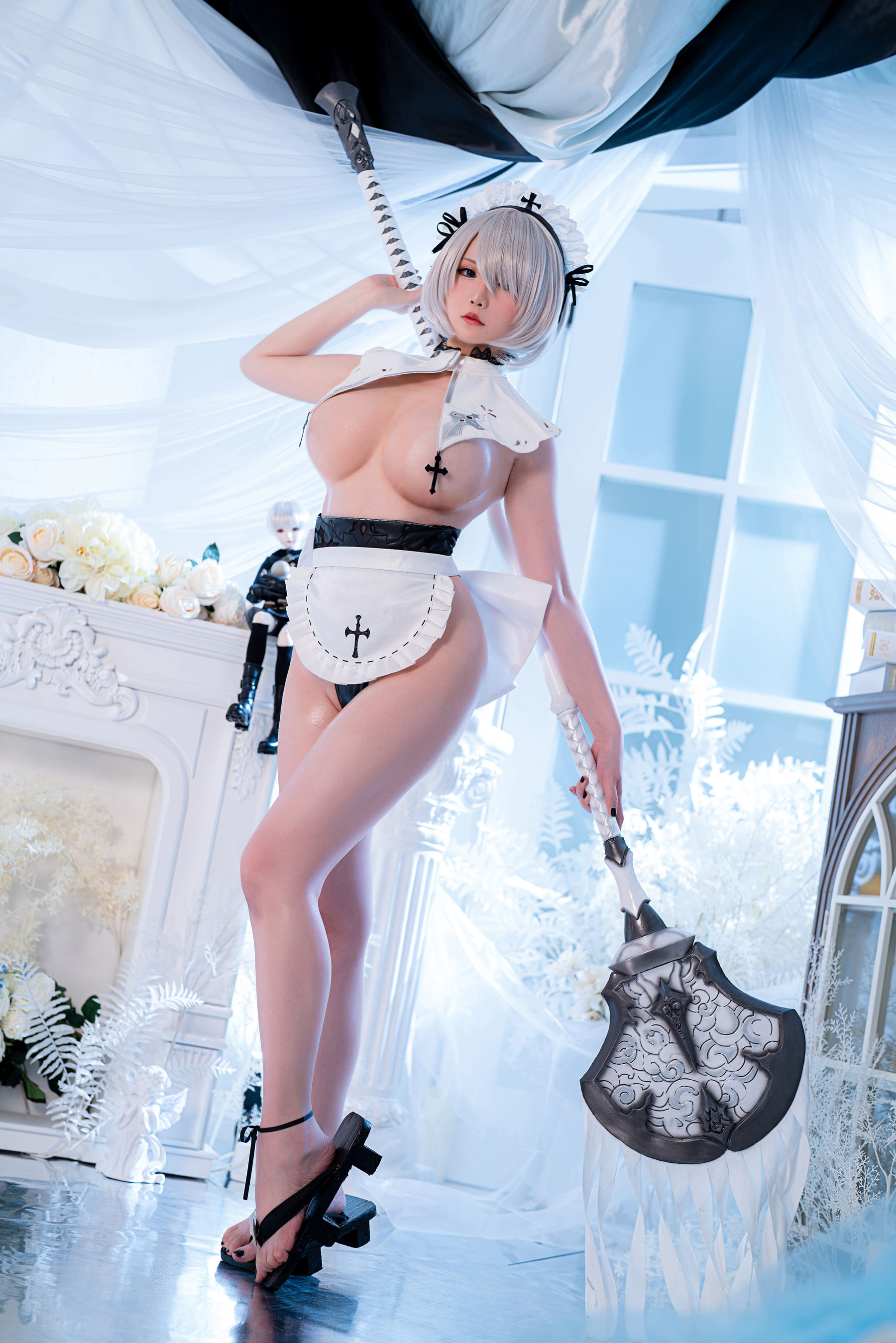 Coser小姐姐星之迟迟 – 朝露 Cosplay-第48张