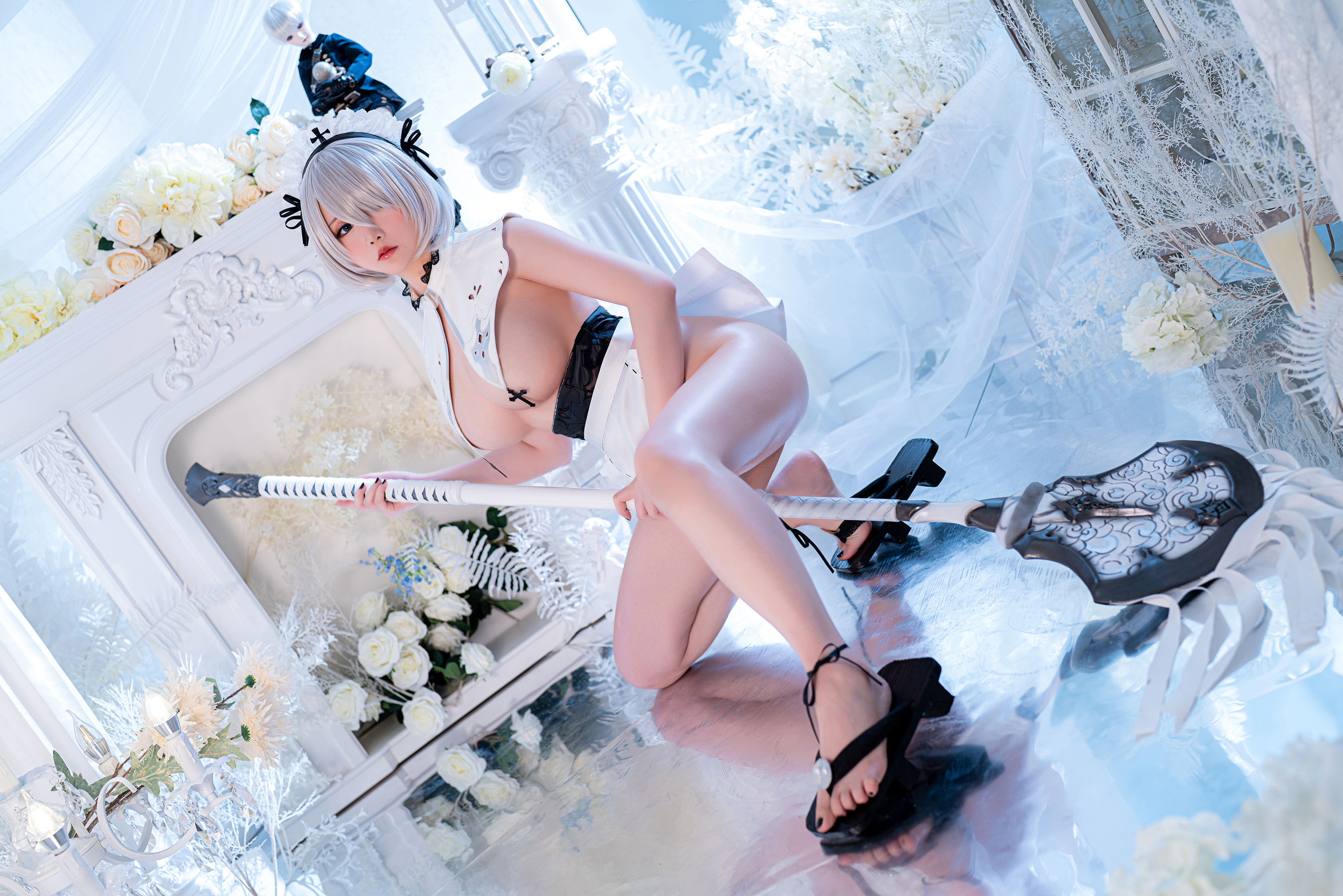 Coser小姐姐星之迟迟 – 朝露 Cosplay-第4张