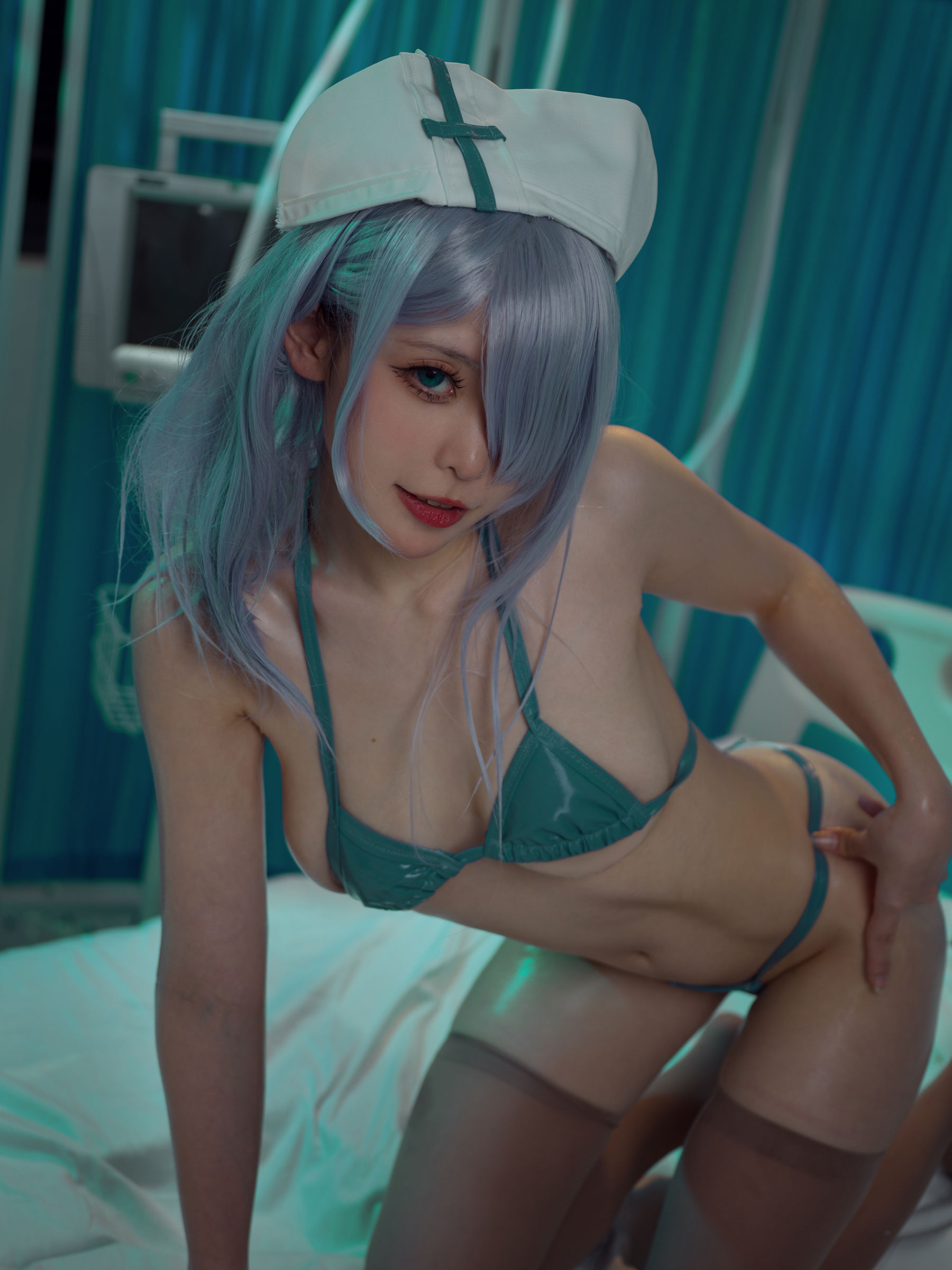 樱岛嗷一 – 魔太郎蓝白医生 Cosplay-第15张