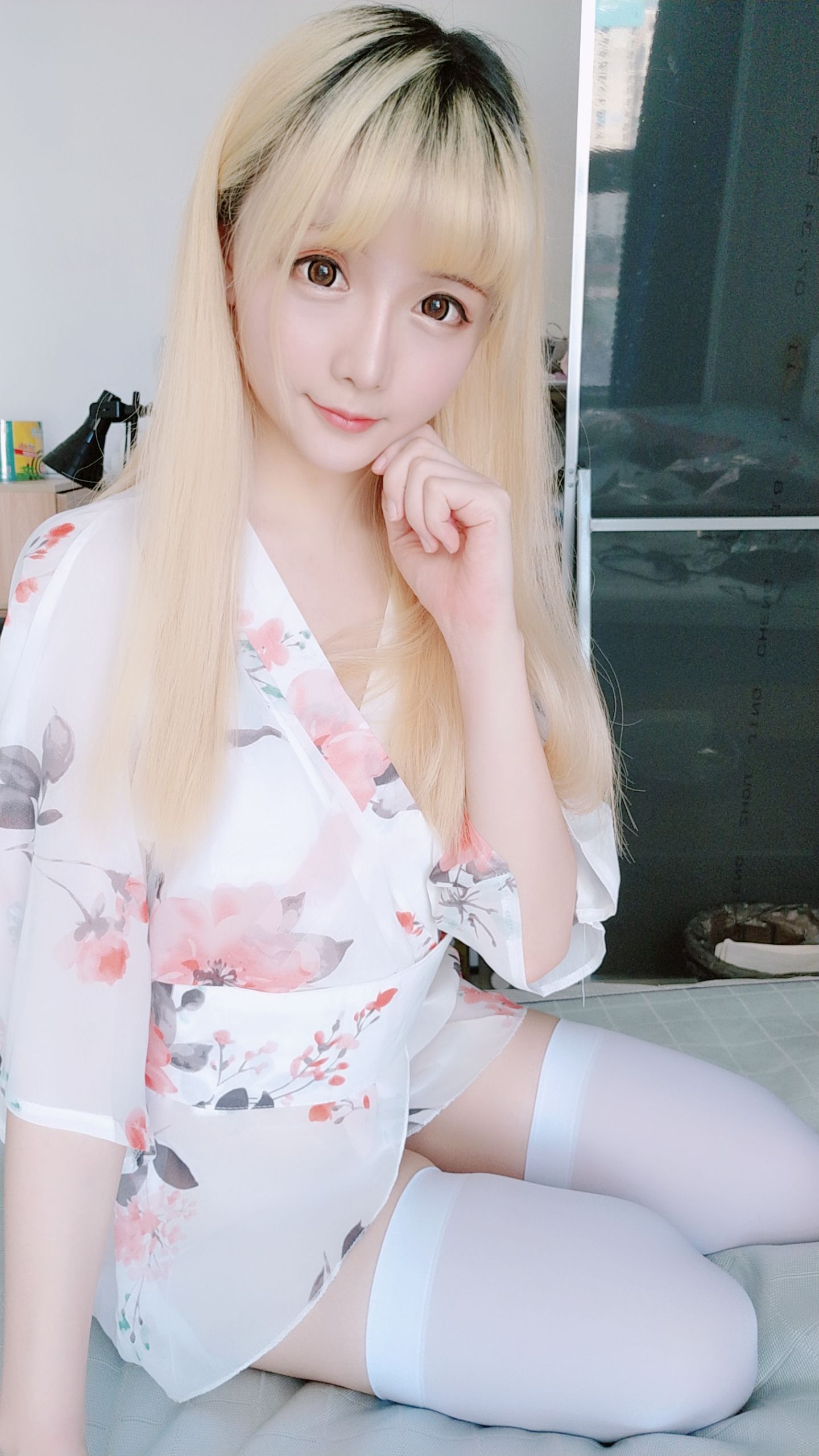 Coser小姐姐星之迟迟 和服 Cosplay-第13张