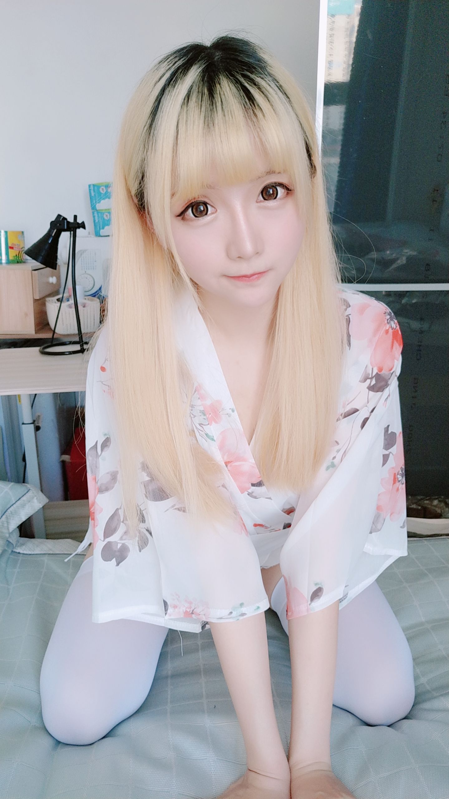 Coser小姐姐星之迟迟 和服 Cosplay-第16张