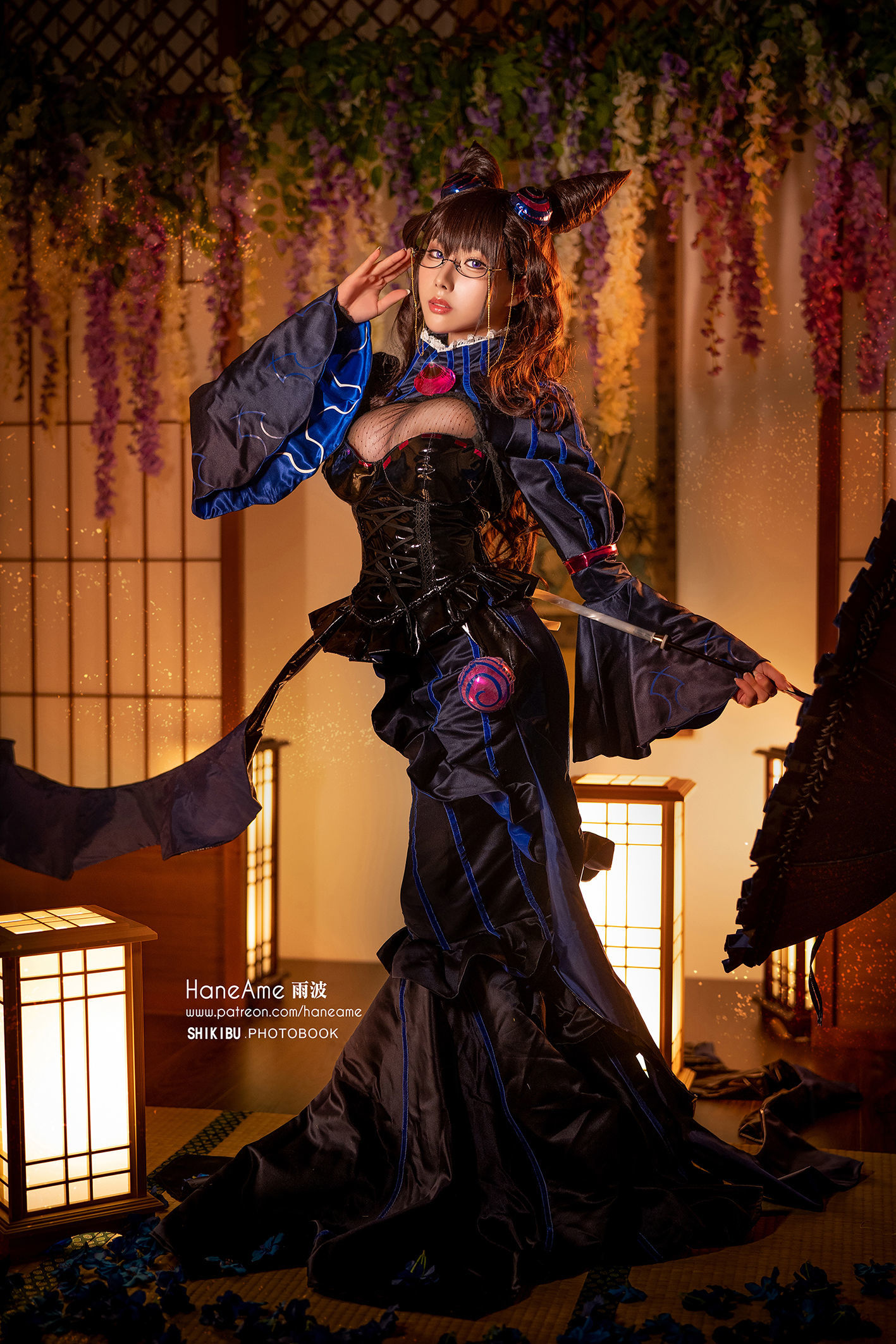 Hane Ame 雨波 – 紫式部 Cosplay-第100张
