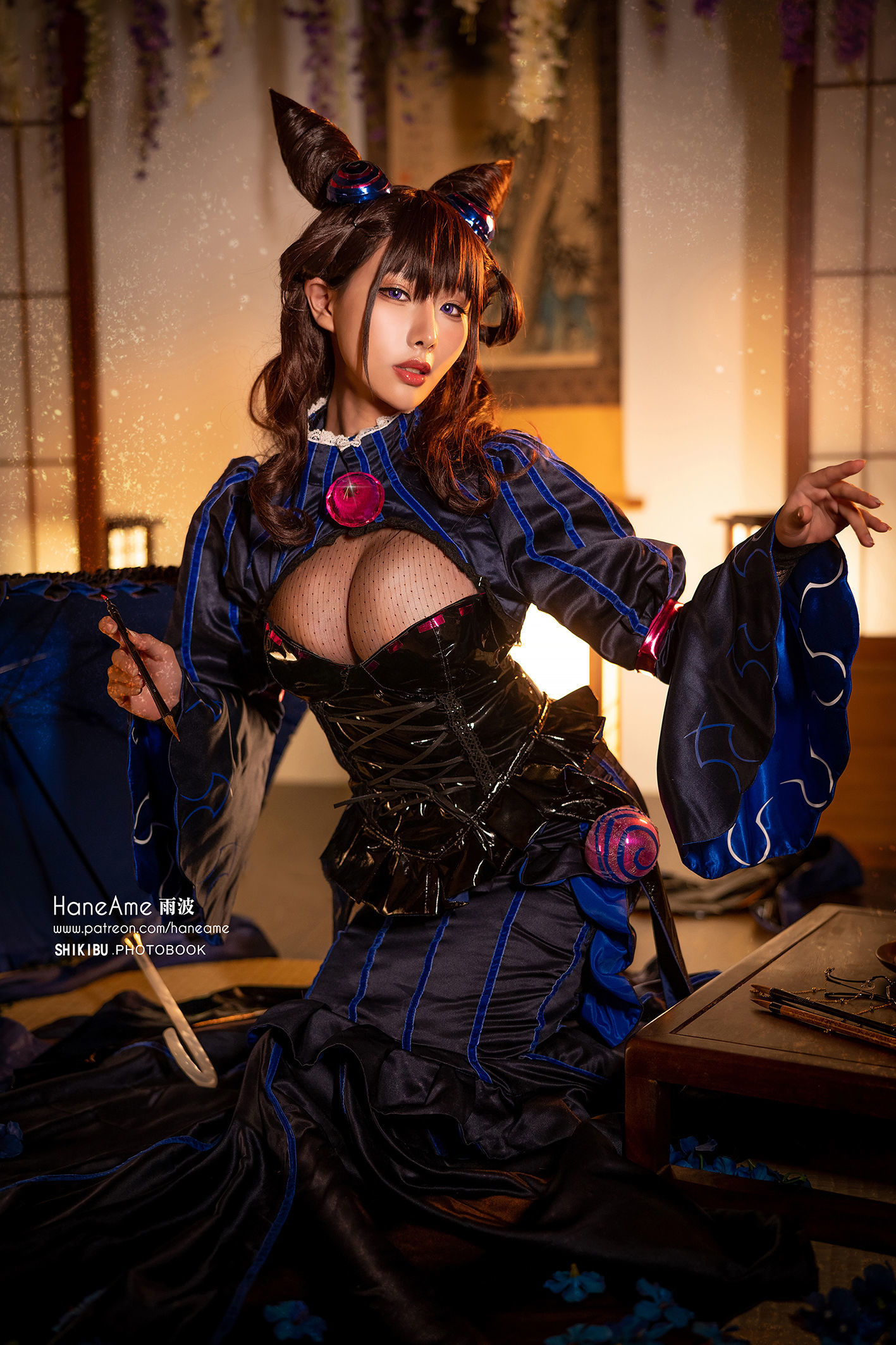 Hane Ame 雨波 – 紫式部 Cosplay-第104张