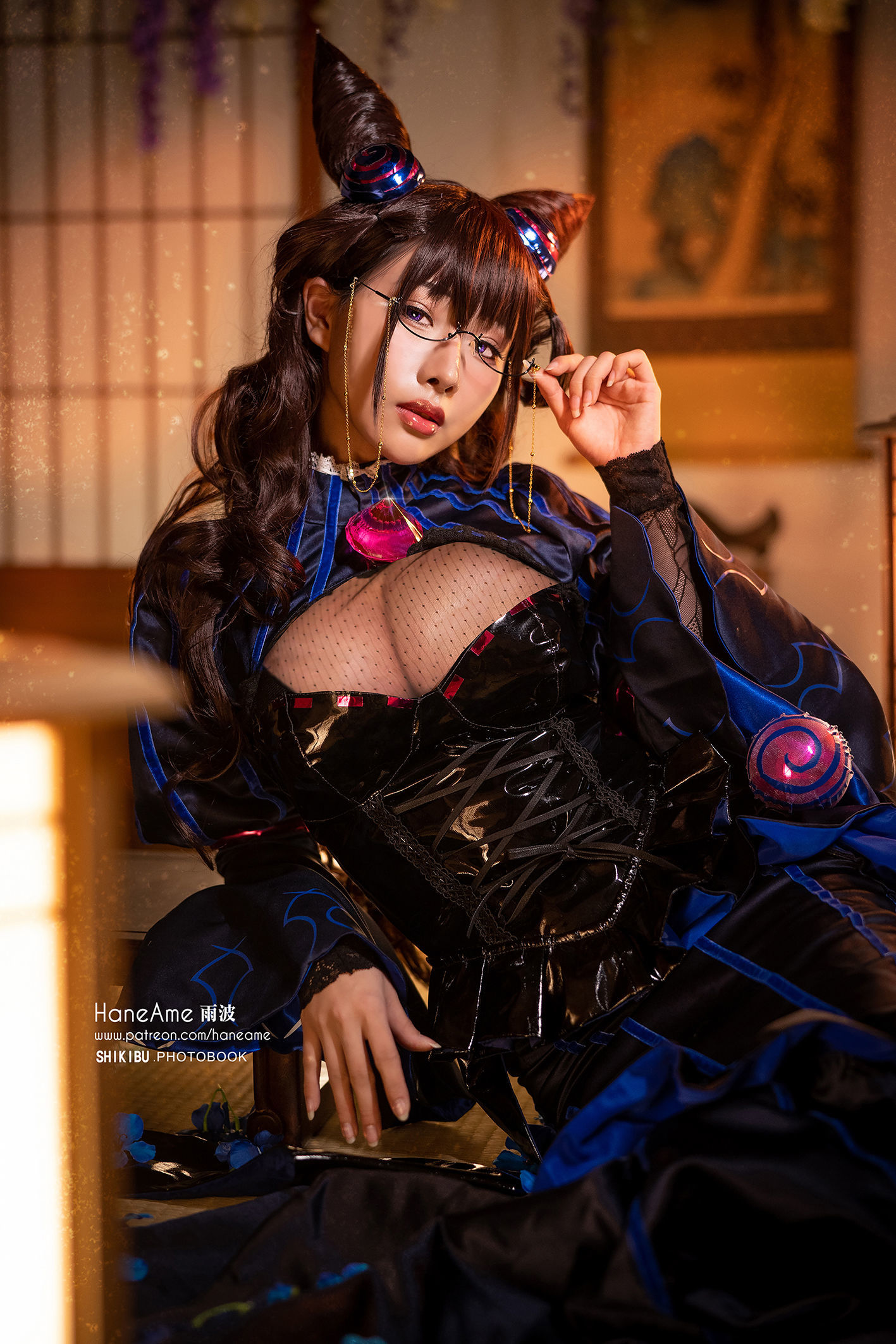Hane Ame 雨波 – 紫式部 Cosplay-第122张