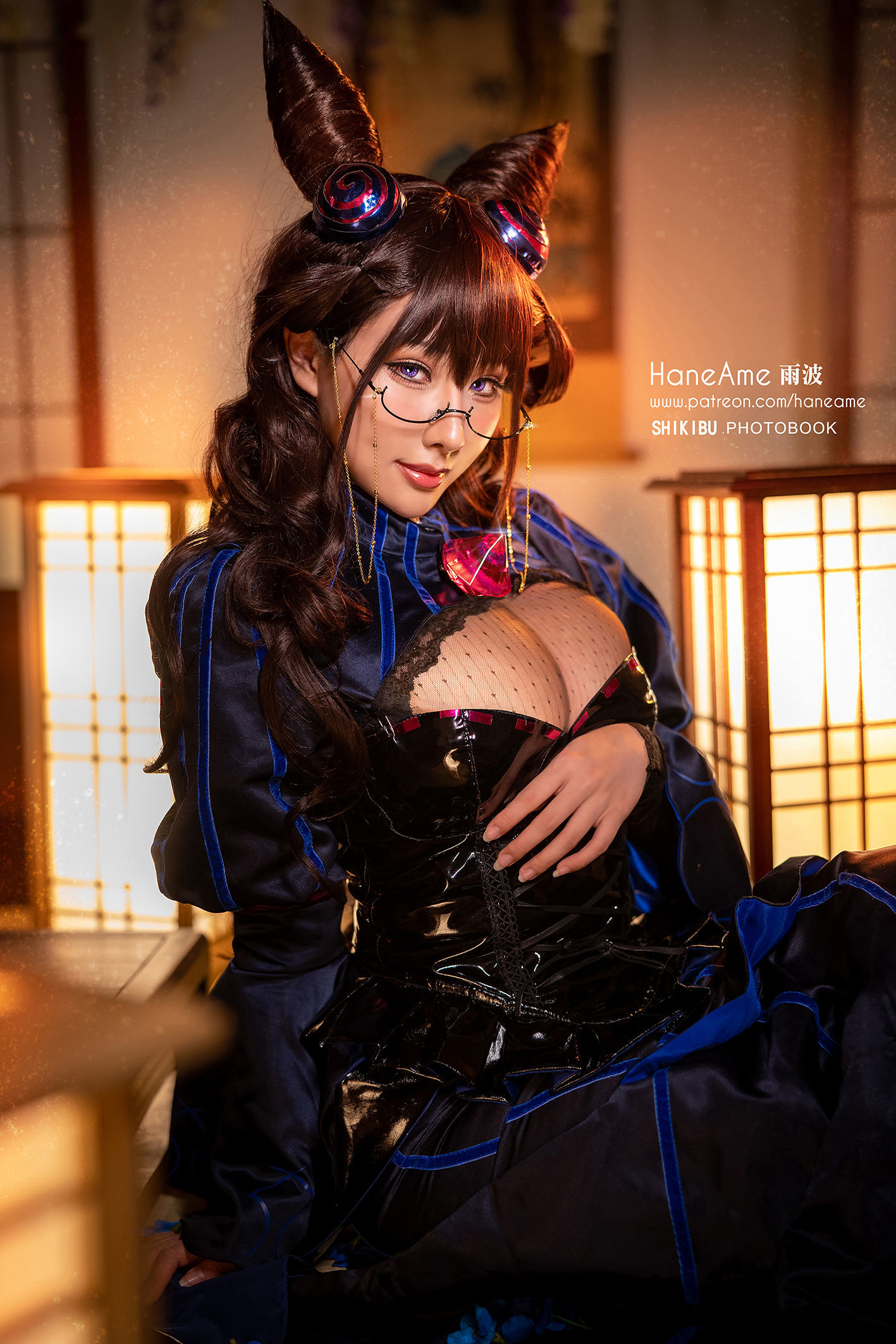 Hane Ame 雨波 – 紫式部 Cosplay-第121张