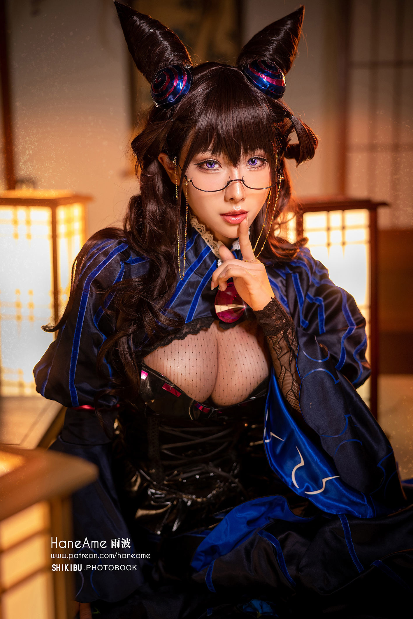 Hane Ame 雨波 – 紫式部 Cosplay-第61张