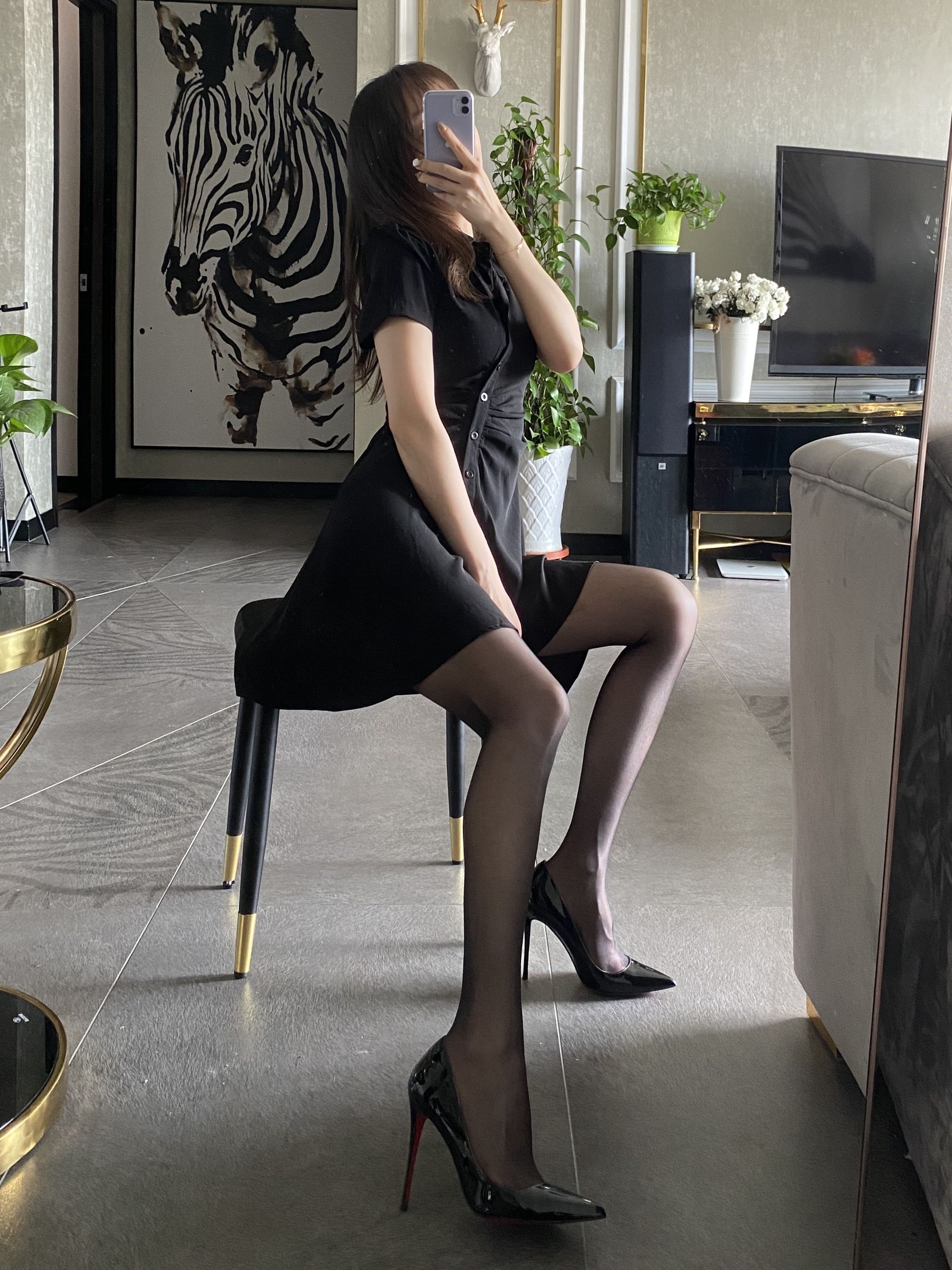丝足博主麋鹿_Monroe 2020.08.27 黑丝梦想 Cosplay-第27张