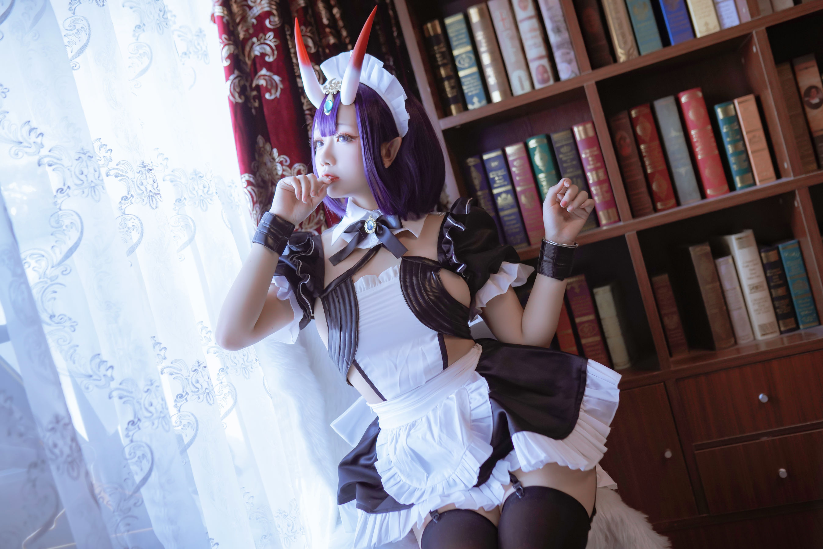 Cosplay日奈娇 酒吞女仆 Cosplay-第39张
