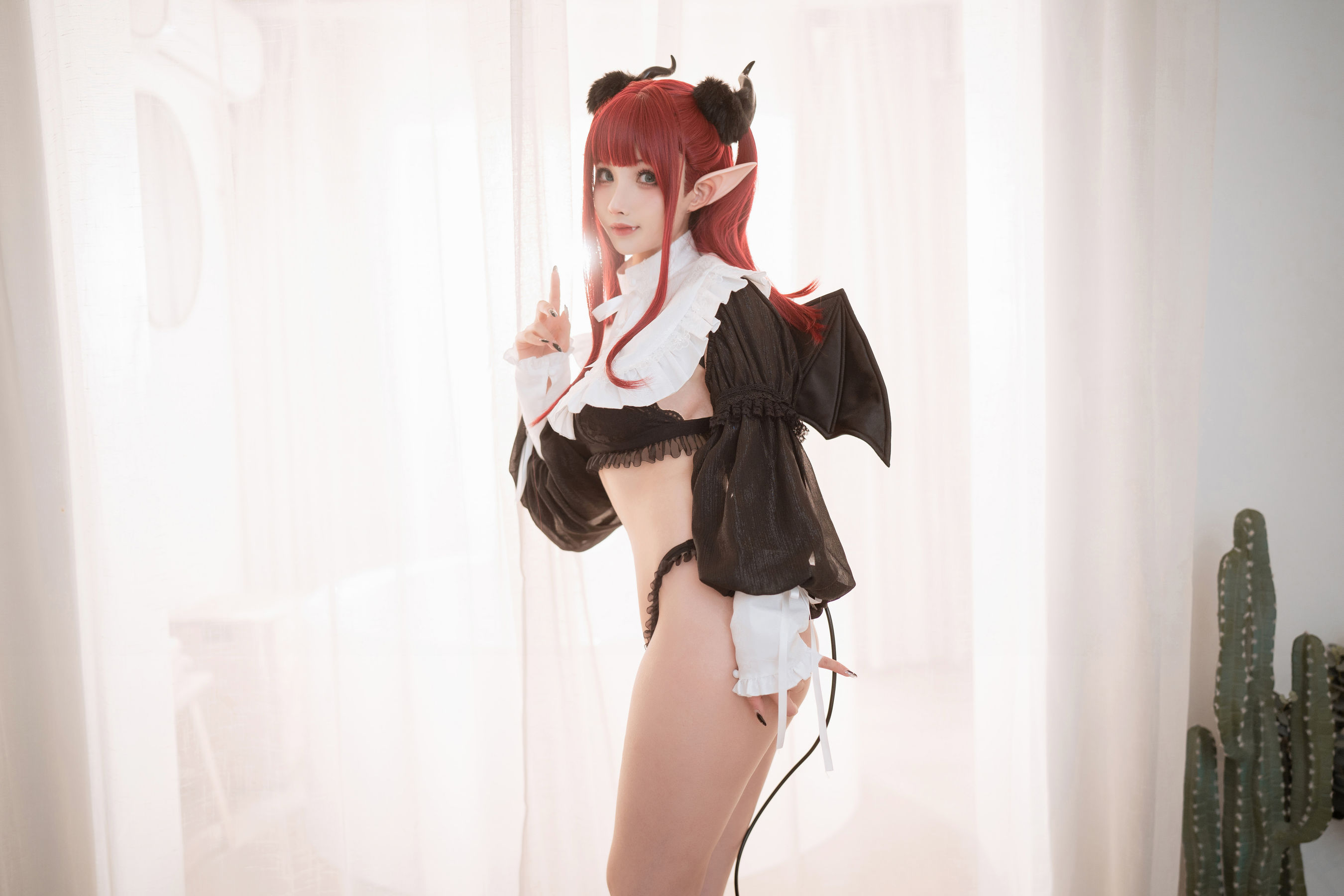 COS福利rioko凉凉子 – 喜多川海梦-梦魔利兹 Cosplay-第41张