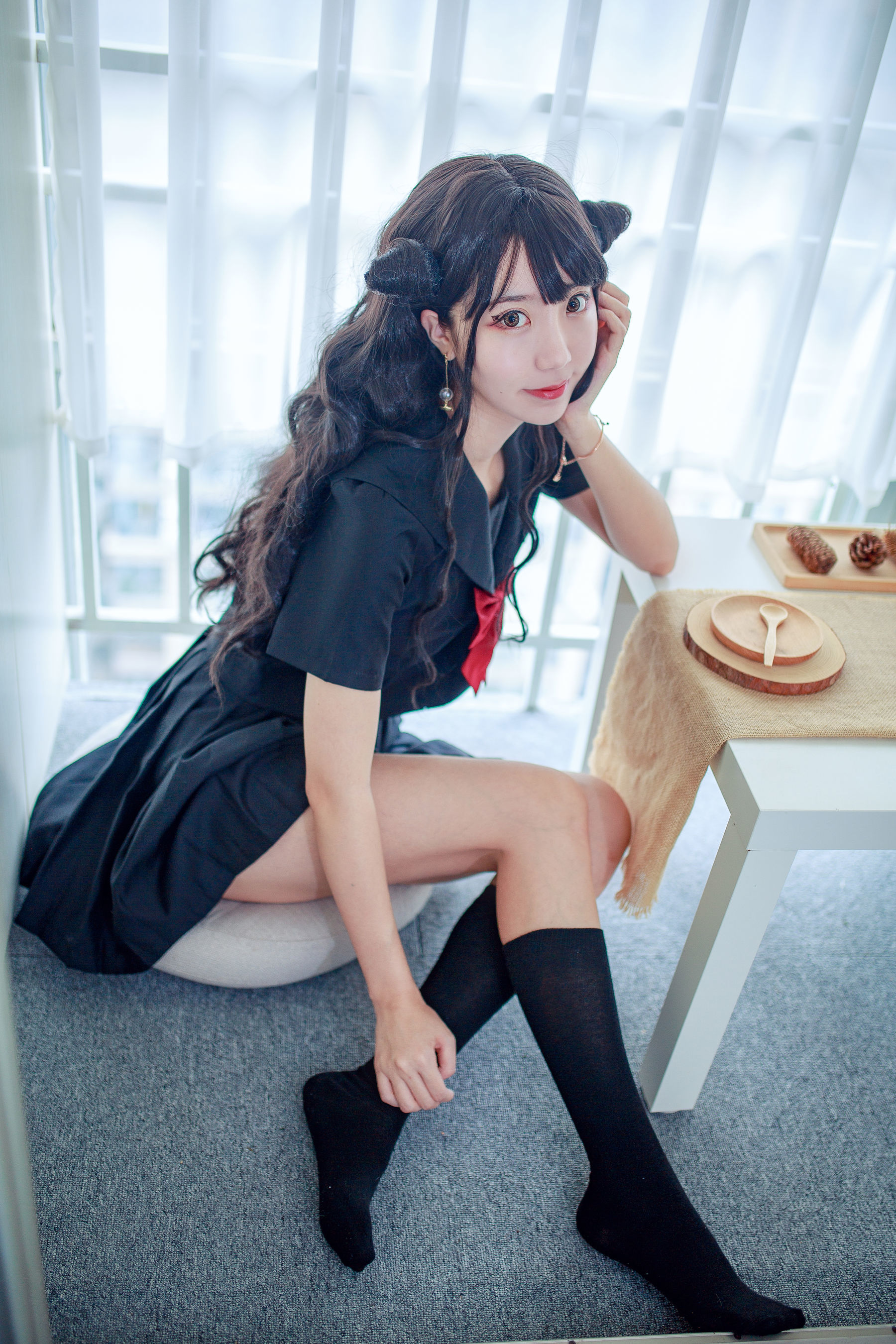 [萝莉COS] 黑川 – 小恶魔JK Cosplay-第29张
