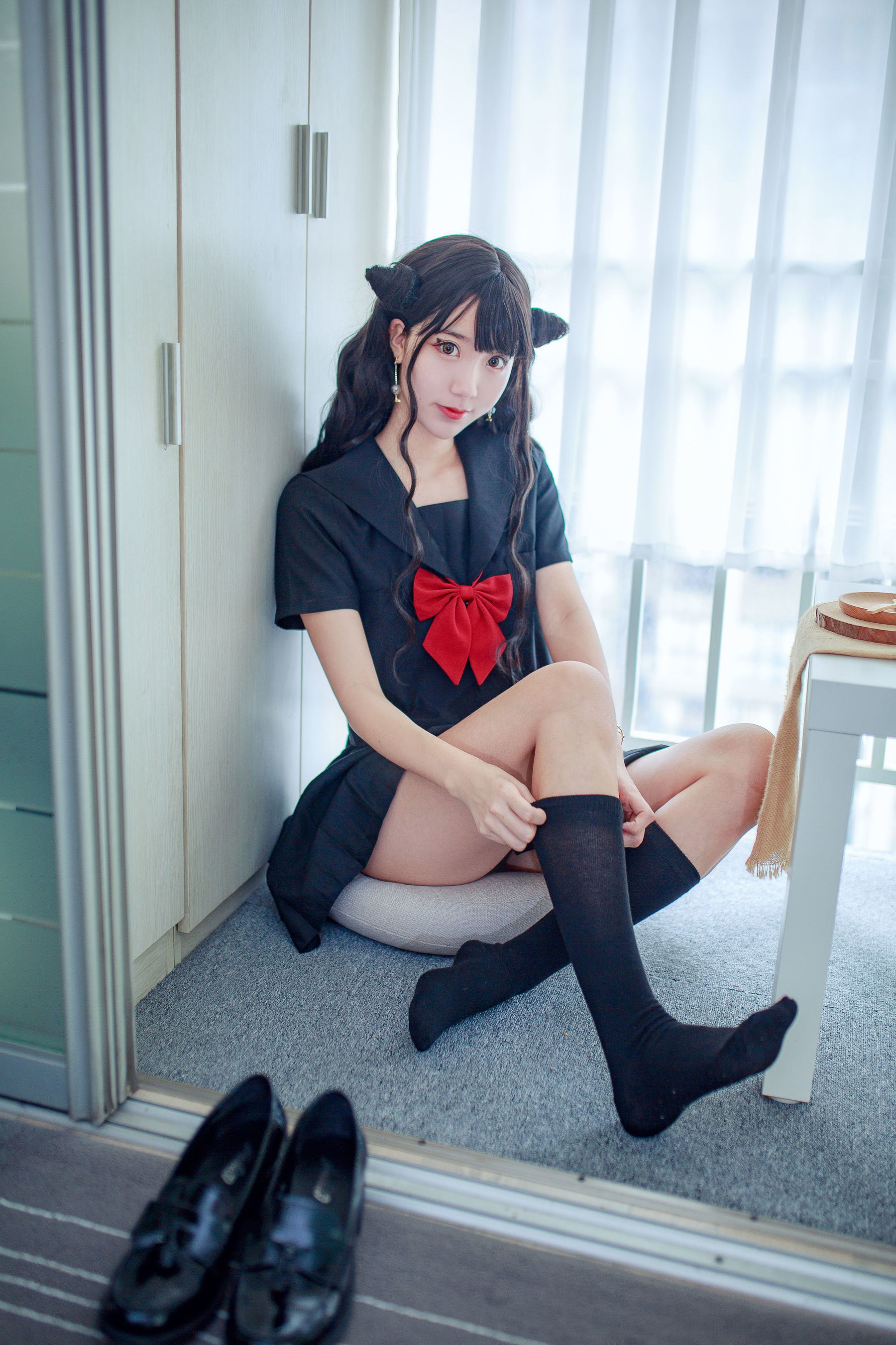 [萝莉COS] 黑川 – 小恶魔JK Cosplay-第28张