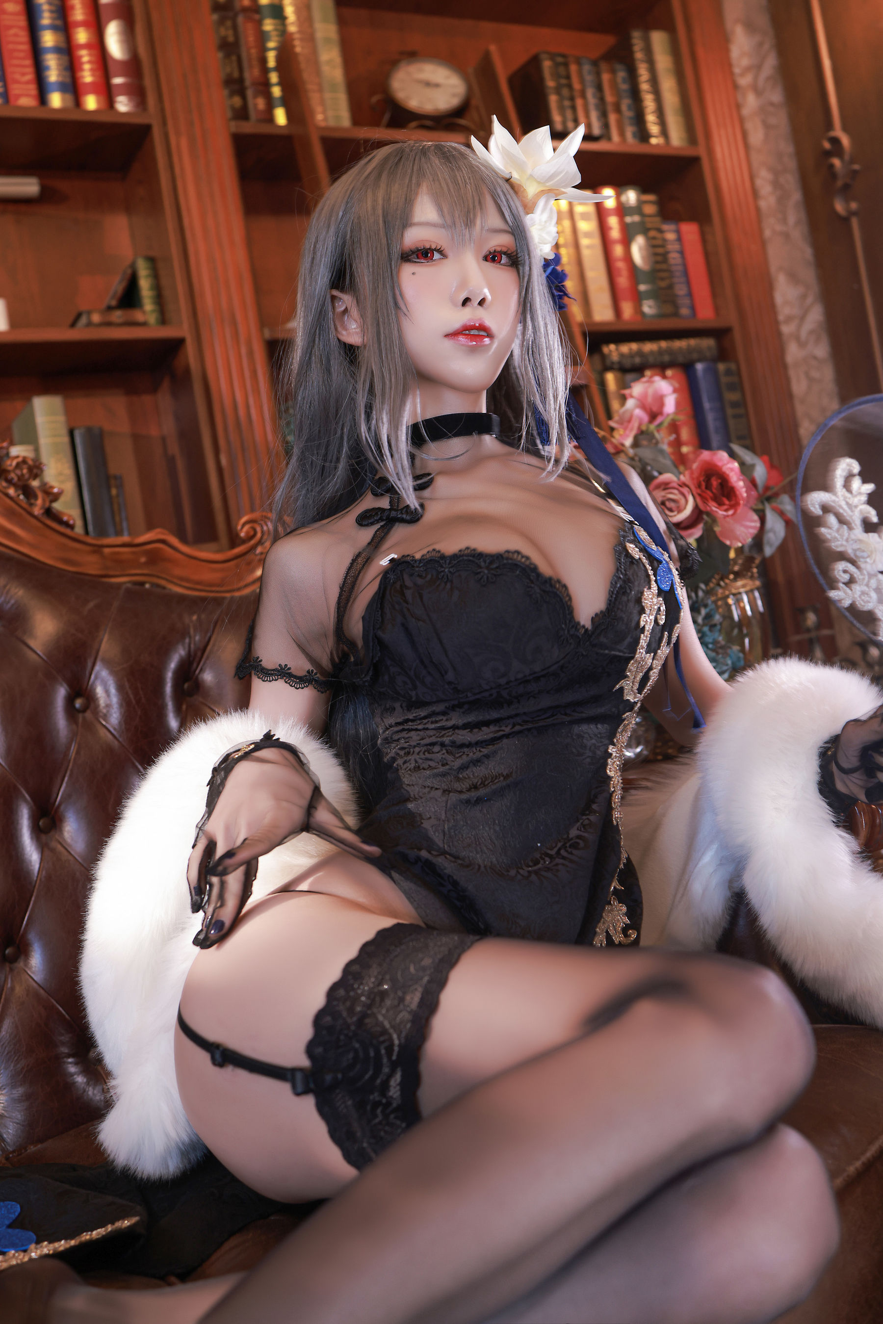 动漫博主水淼aqua – 路易九世 Cosplay-第1张