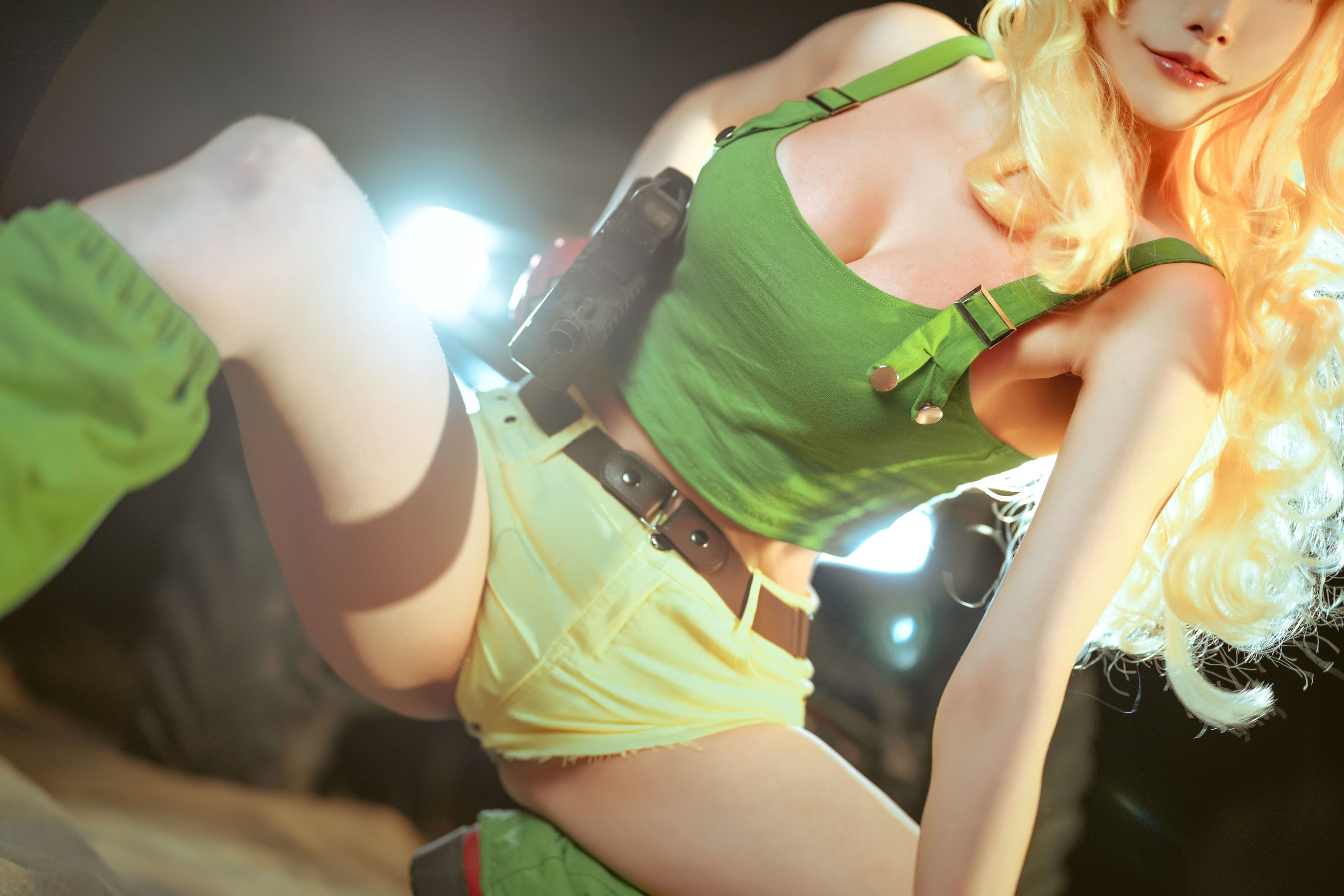 秋和柯基(夏小秋秋秋) – 兰琪（七龙珠） Cosplay-第13张