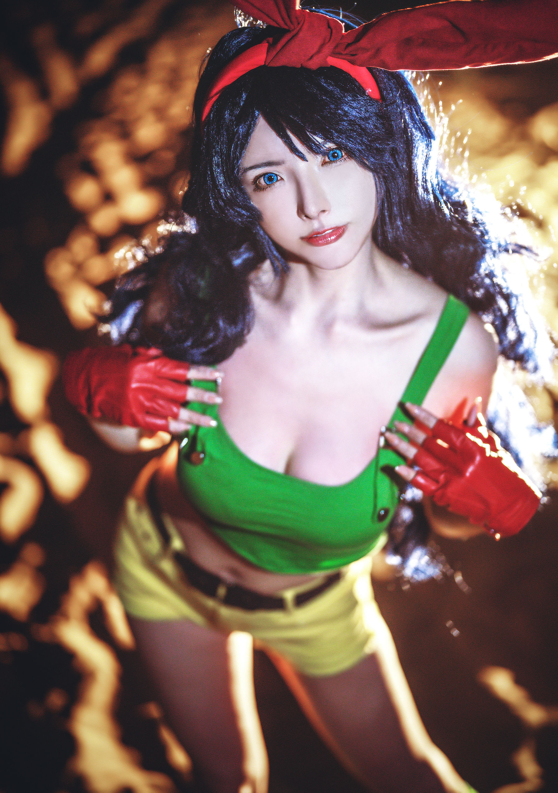秋和柯基(夏小秋秋秋) – 兰琪（七龙珠） Cosplay-第15张