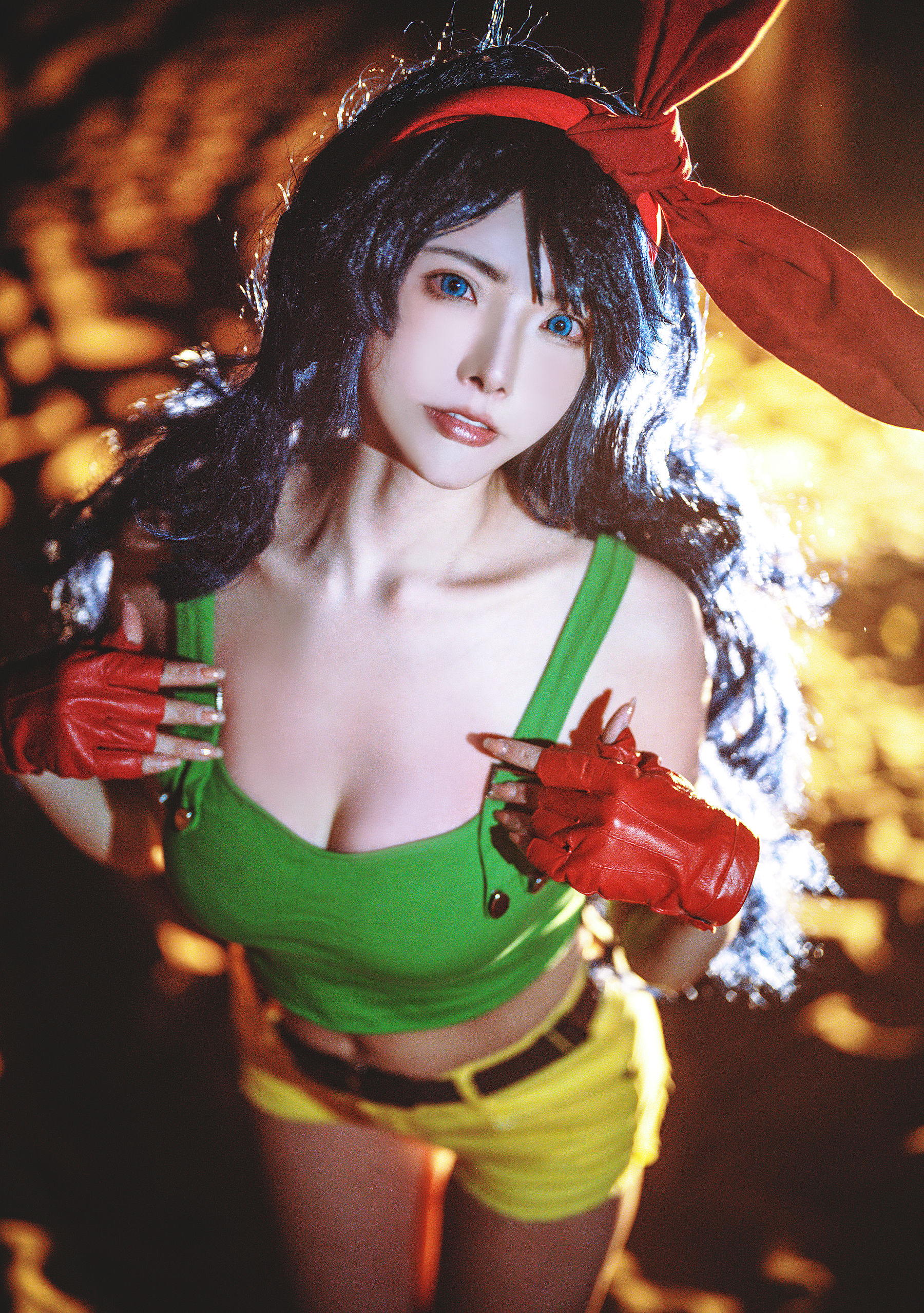 秋和柯基(夏小秋秋秋) – 兰琪（七龙珠） Cosplay-第19张