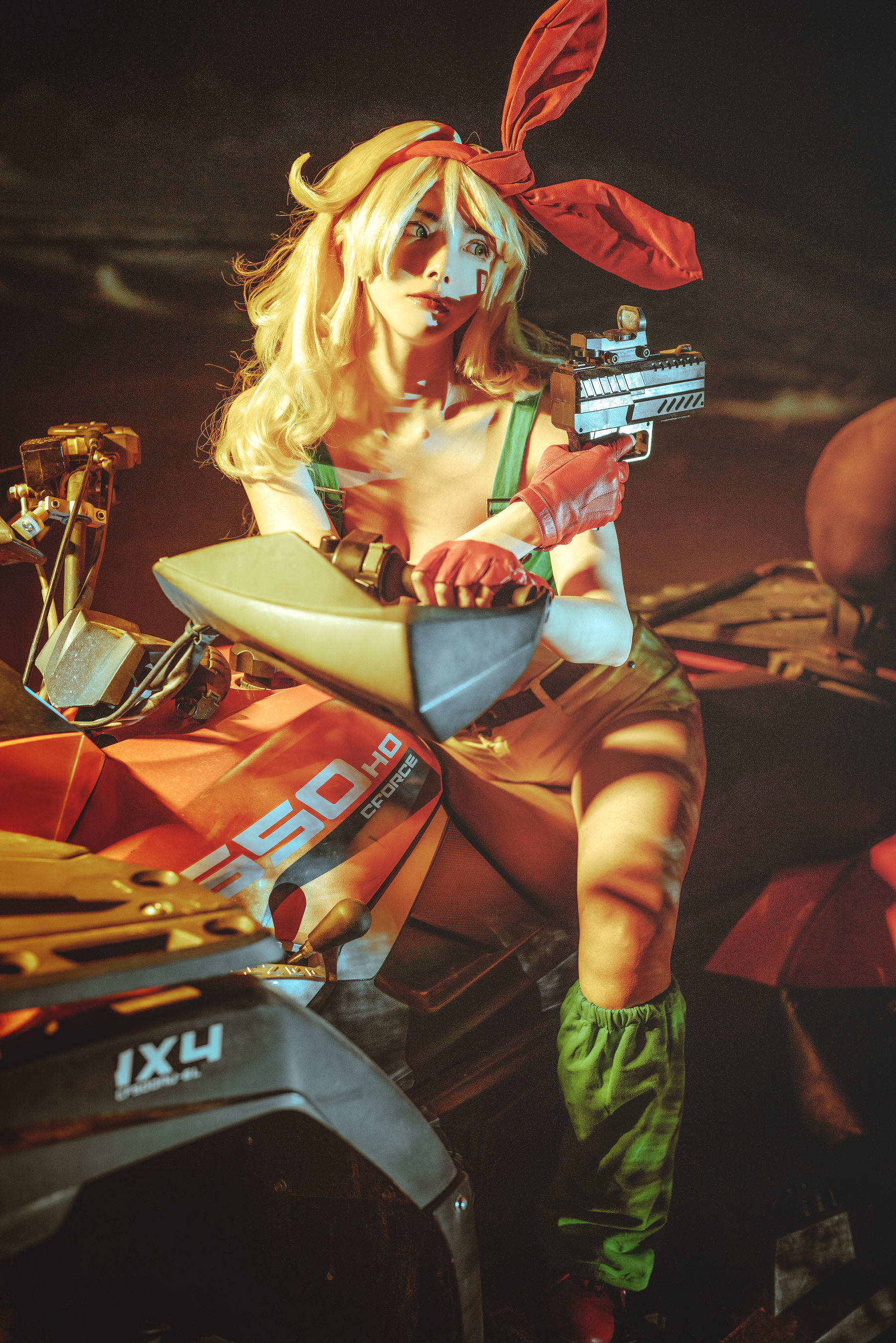 秋和柯基(夏小秋秋秋) – 兰琪（七龙珠） Cosplay-第1张