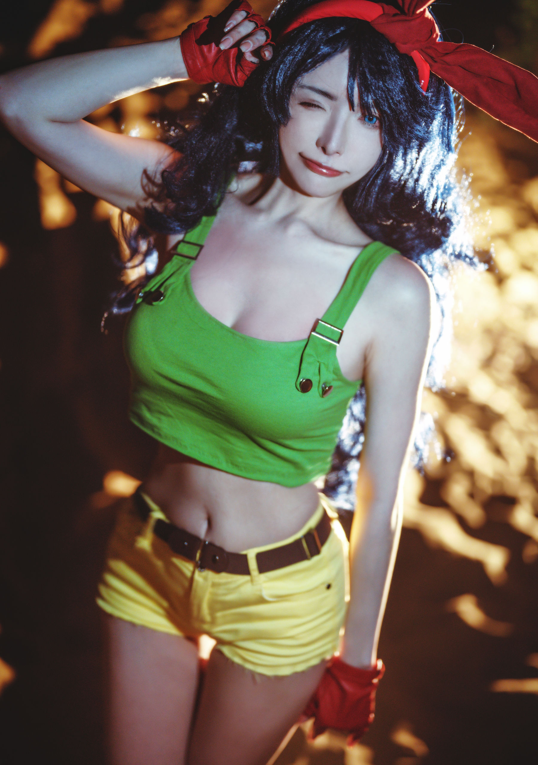 秋和柯基(夏小秋秋秋) – 兰琪（七龙珠） Cosplay-第5张