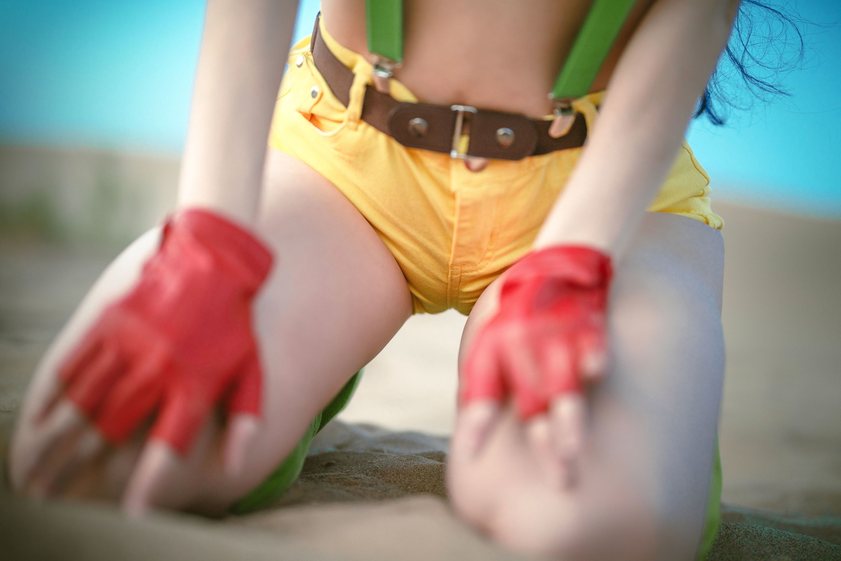 秋和柯基(夏小秋秋秋) – 兰琪（七龙珠） Cosplay-第30张