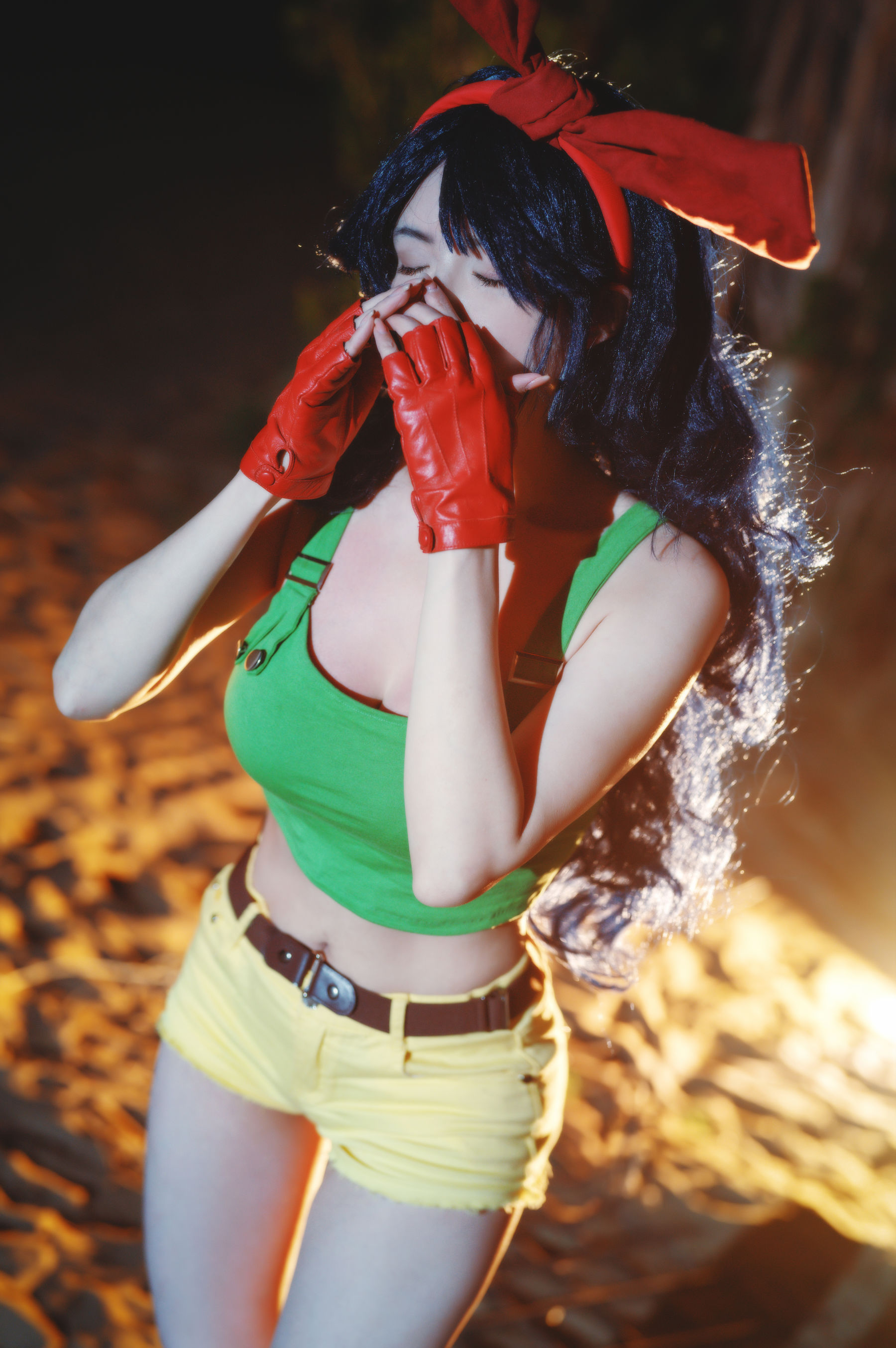 秋和柯基(夏小秋秋秋) – 兰琪（七龙珠） Cosplay-第24张