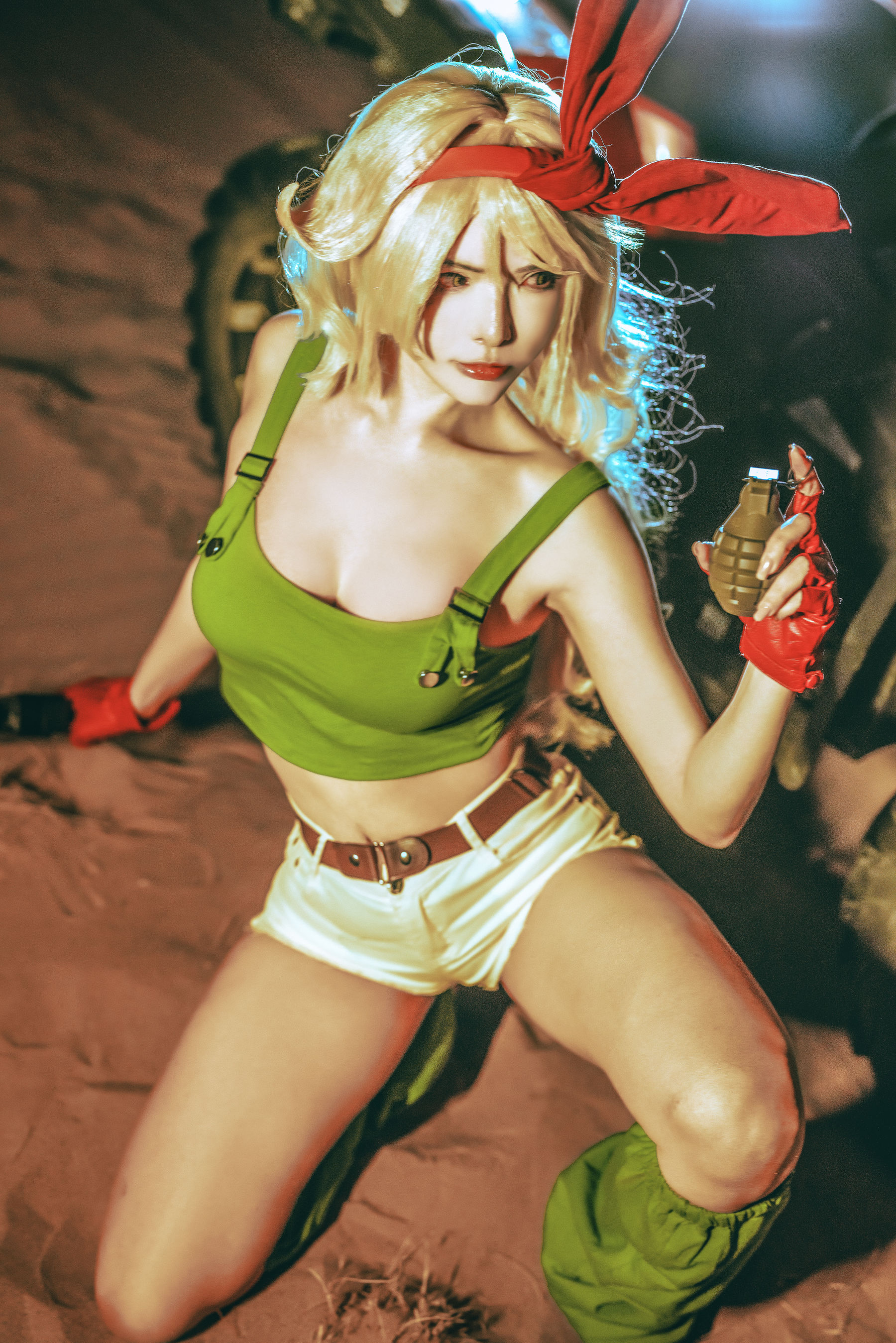 秋和柯基(夏小秋秋秋) – 兰琪（七龙珠） Cosplay-第6张