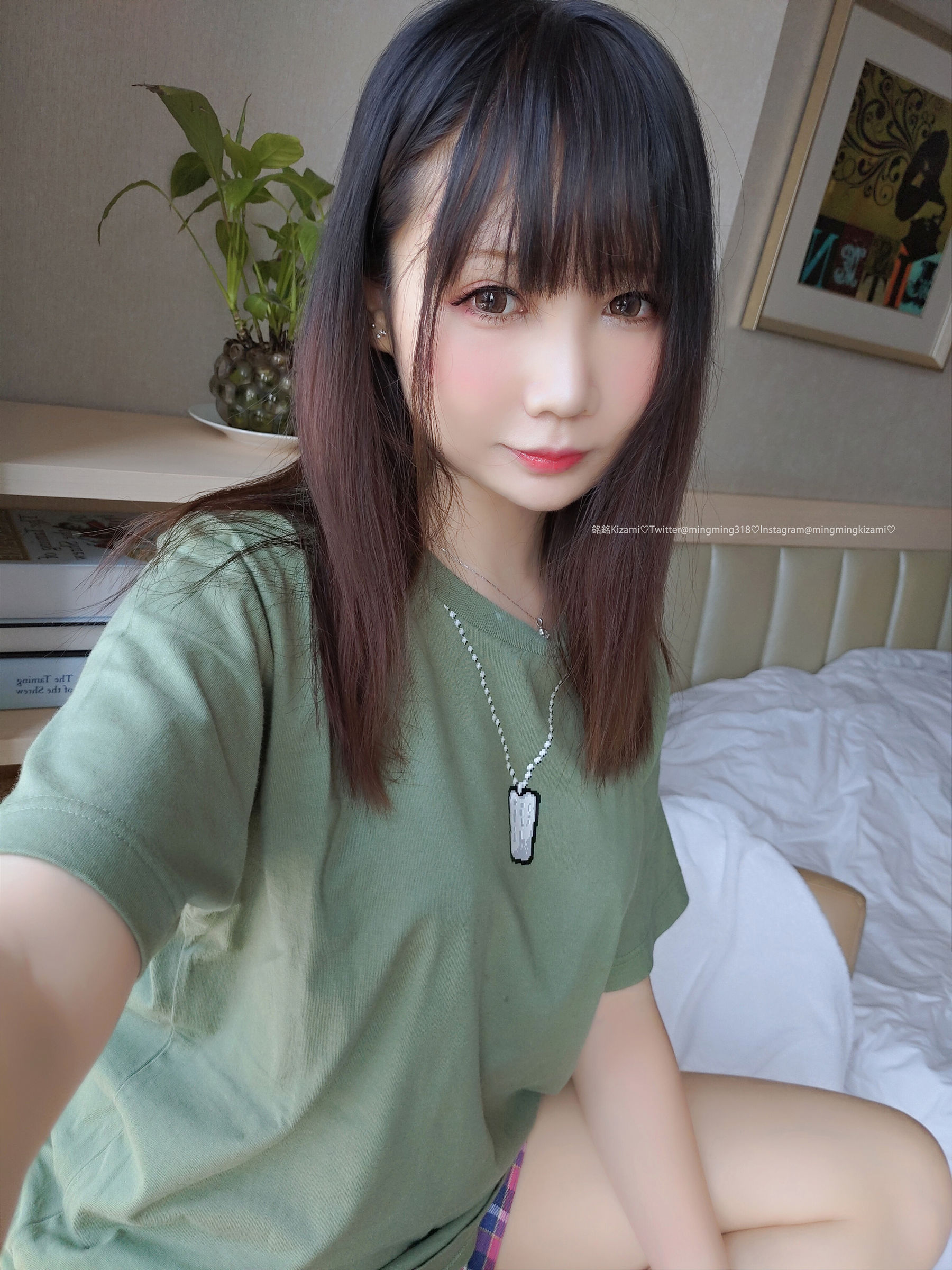 銘銘Kizami 自撮りVol.018 居家小可爱 Cosplay-第94张