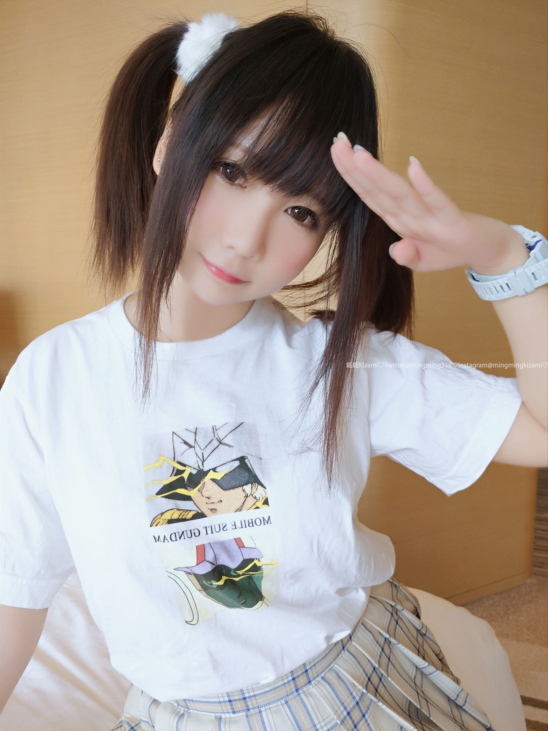 銘銘Kizami 自撮りVol.018 居家小可爱 Cosplay-第3张