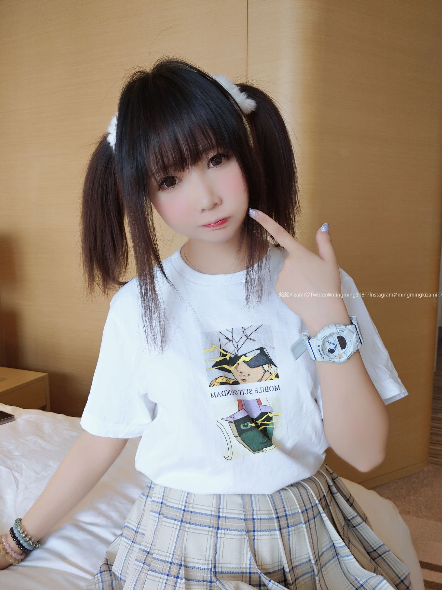 銘銘Kizami 自撮りVol.018 居家小可爱 Cosplay-第100张
