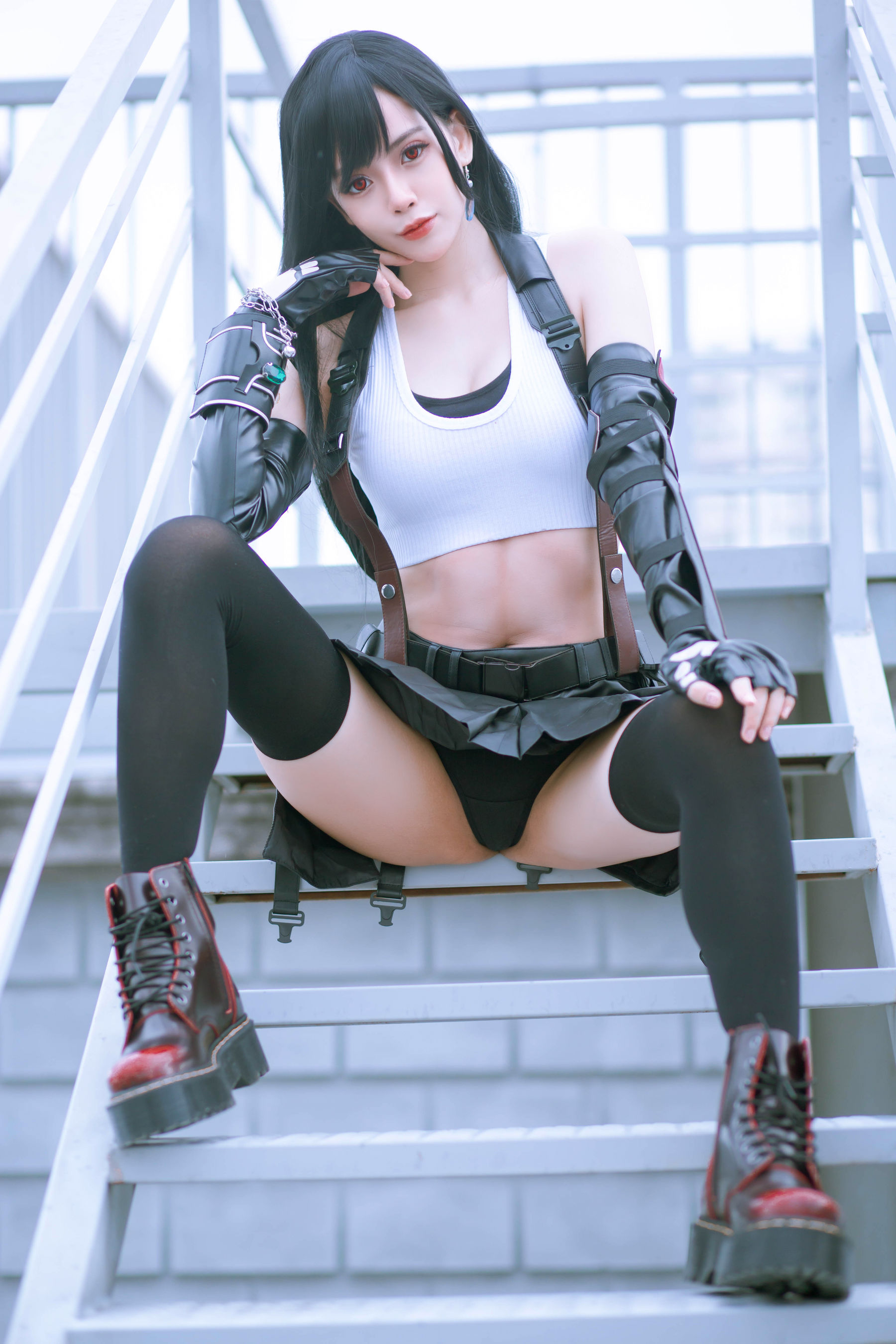 日本性感萝莉Byoru – Tifa Lockhart Cosplay-第28张