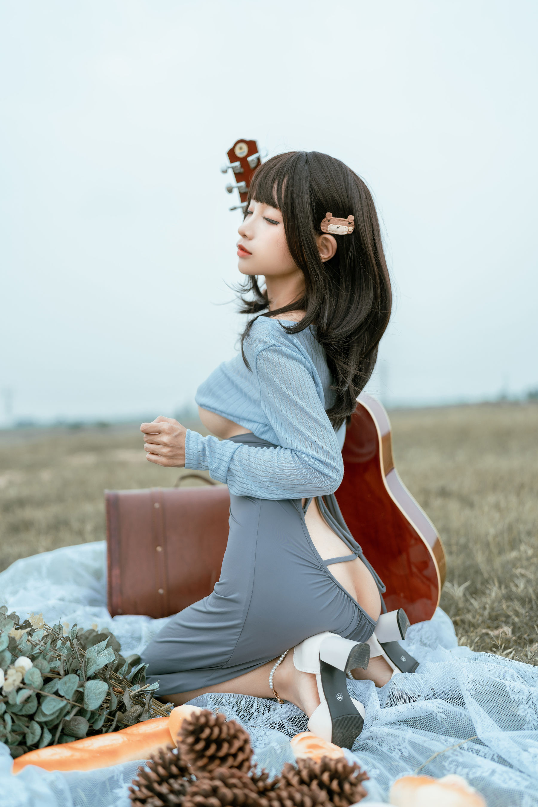 动漫博主蠢沫沫 – 吉他妹妹 Cosplay-第16张