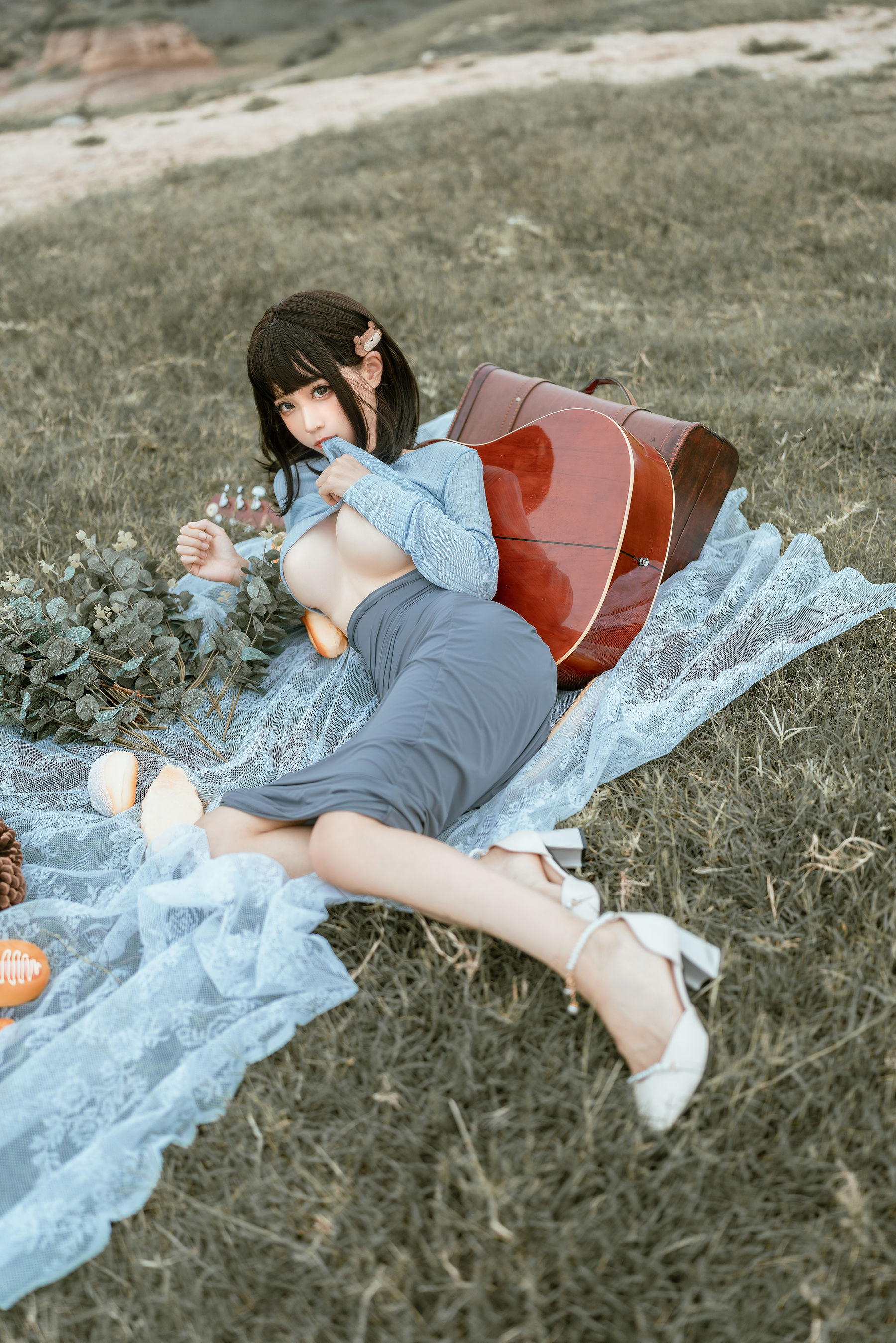 动漫博主蠢沫沫 – 吉他妹妹 Cosplay-第26张