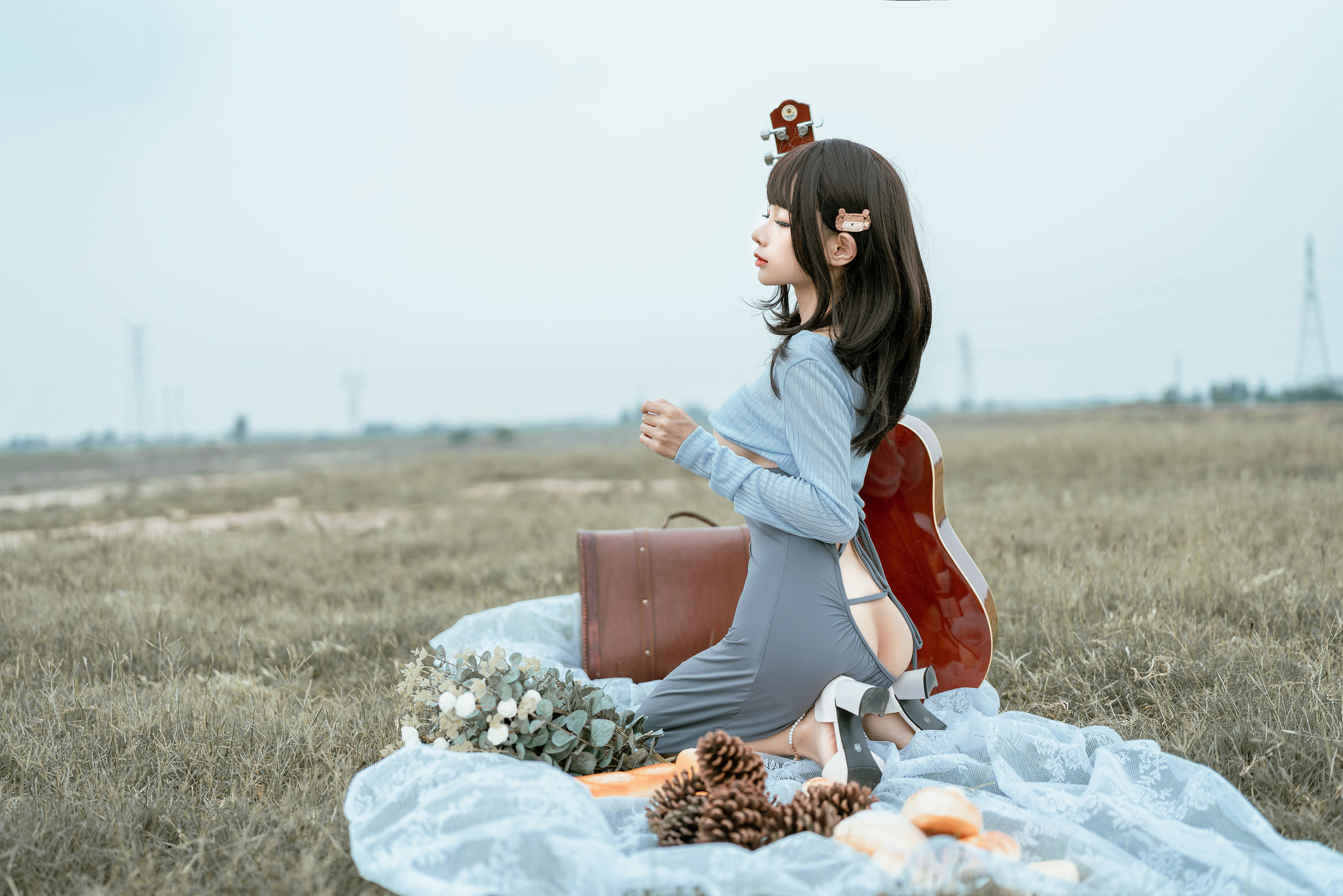 动漫博主蠢沫沫 – 吉他妹妹 Cosplay-第13张