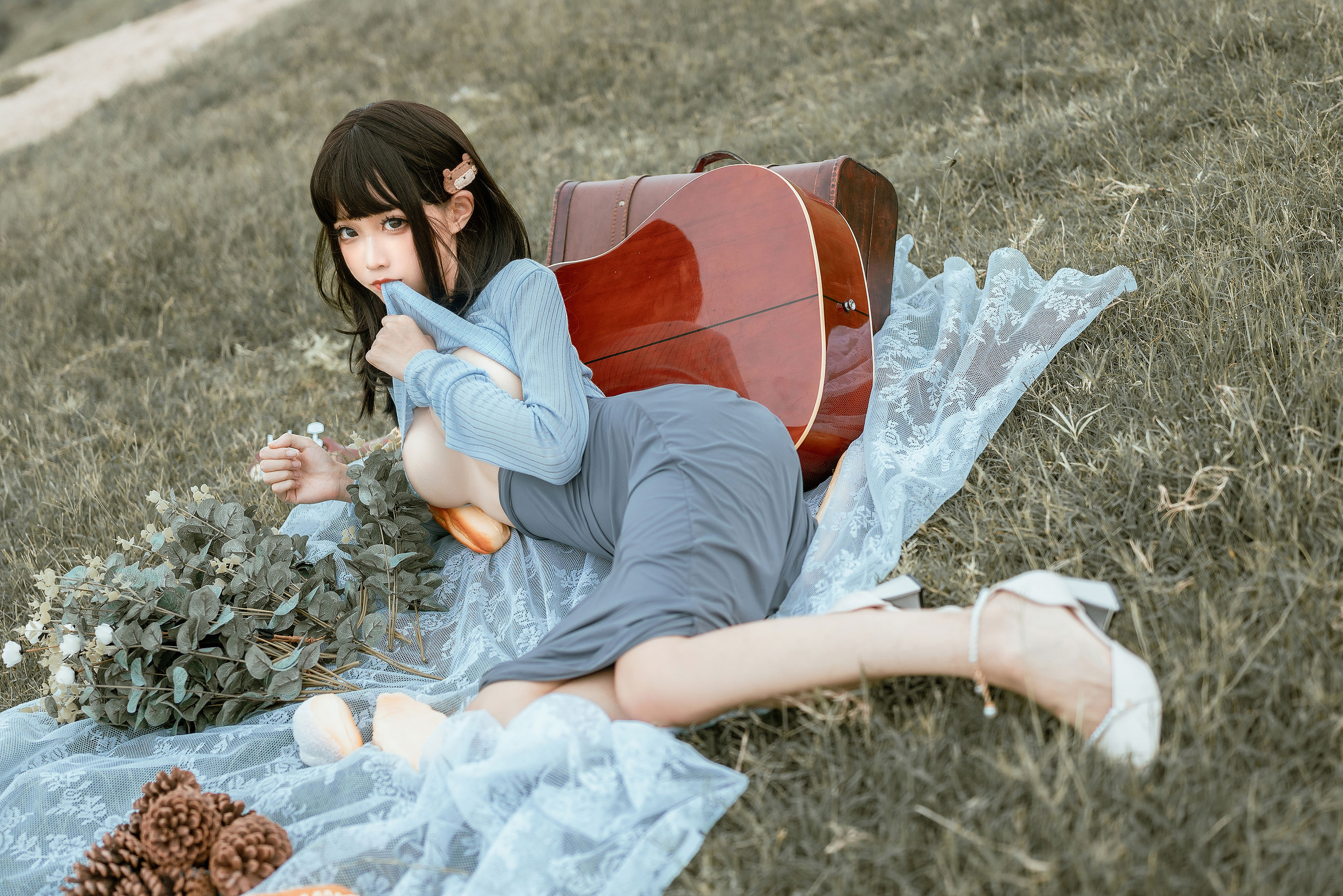 动漫博主蠢沫沫 – 吉他妹妹 Cosplay-第30张