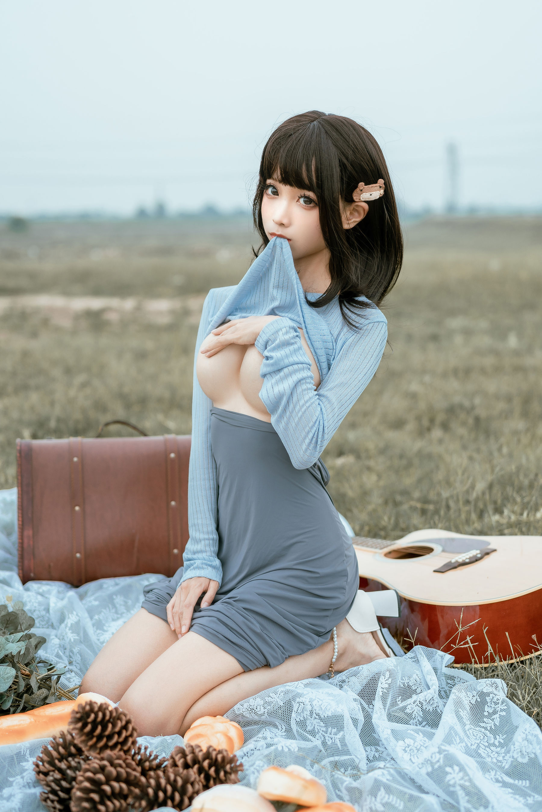 动漫博主蠢沫沫 – 吉他妹妹 Cosplay-第8张