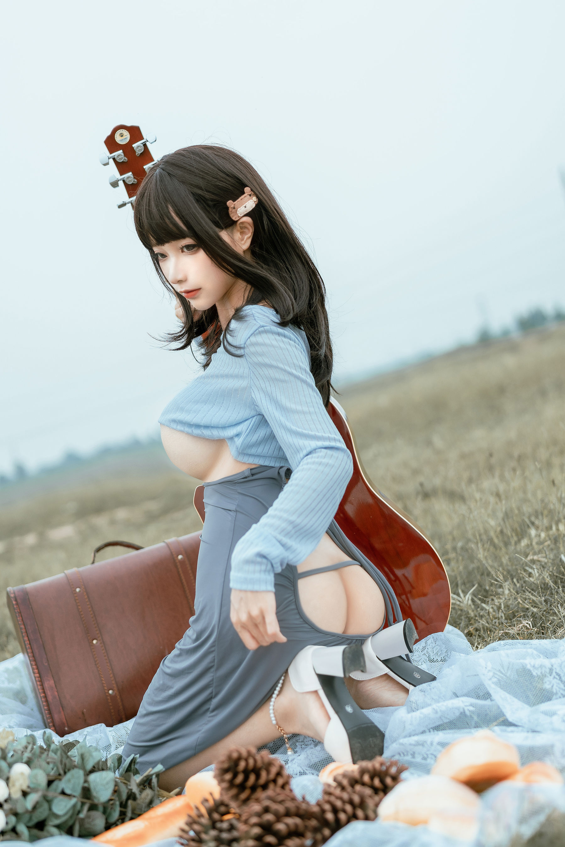 动漫博主蠢沫沫 – 吉他妹妹 Cosplay-第12张