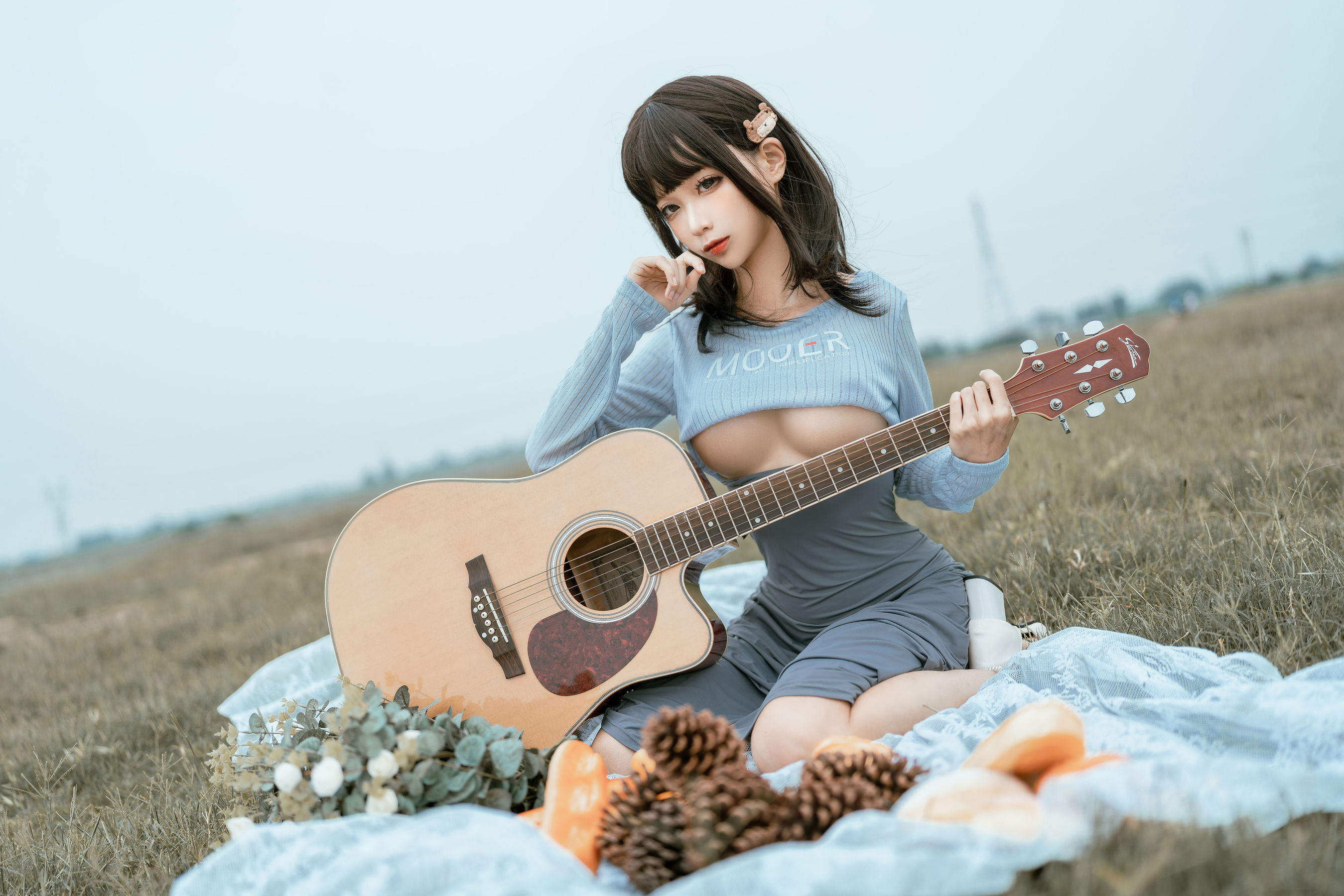 动漫博主蠢沫沫 – 吉他妹妹 Cosplay-第37张