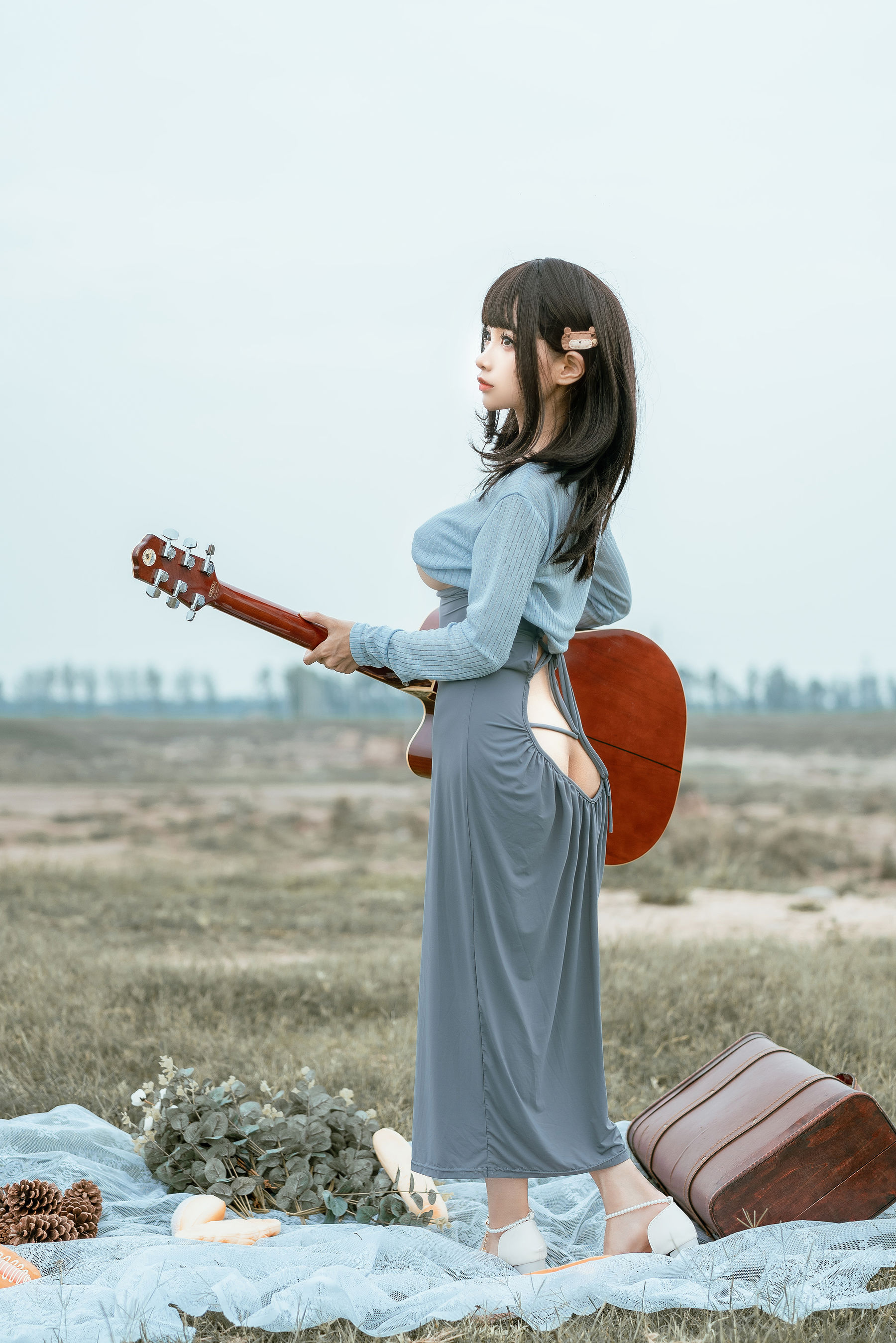 动漫博主蠢沫沫 – 吉他妹妹 Cosplay-第24张