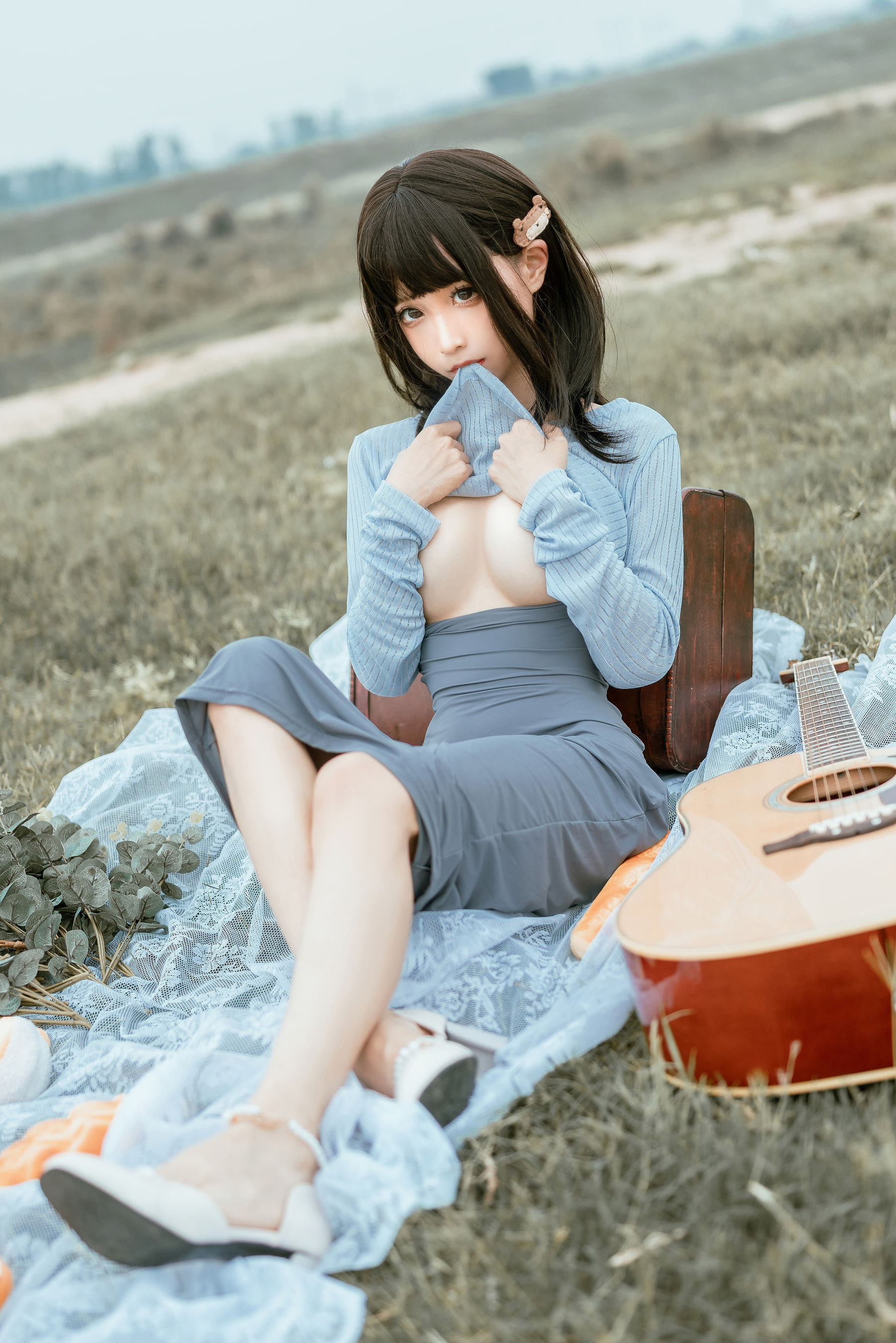 动漫博主蠢沫沫 – 吉他妹妹 Cosplay-第7张