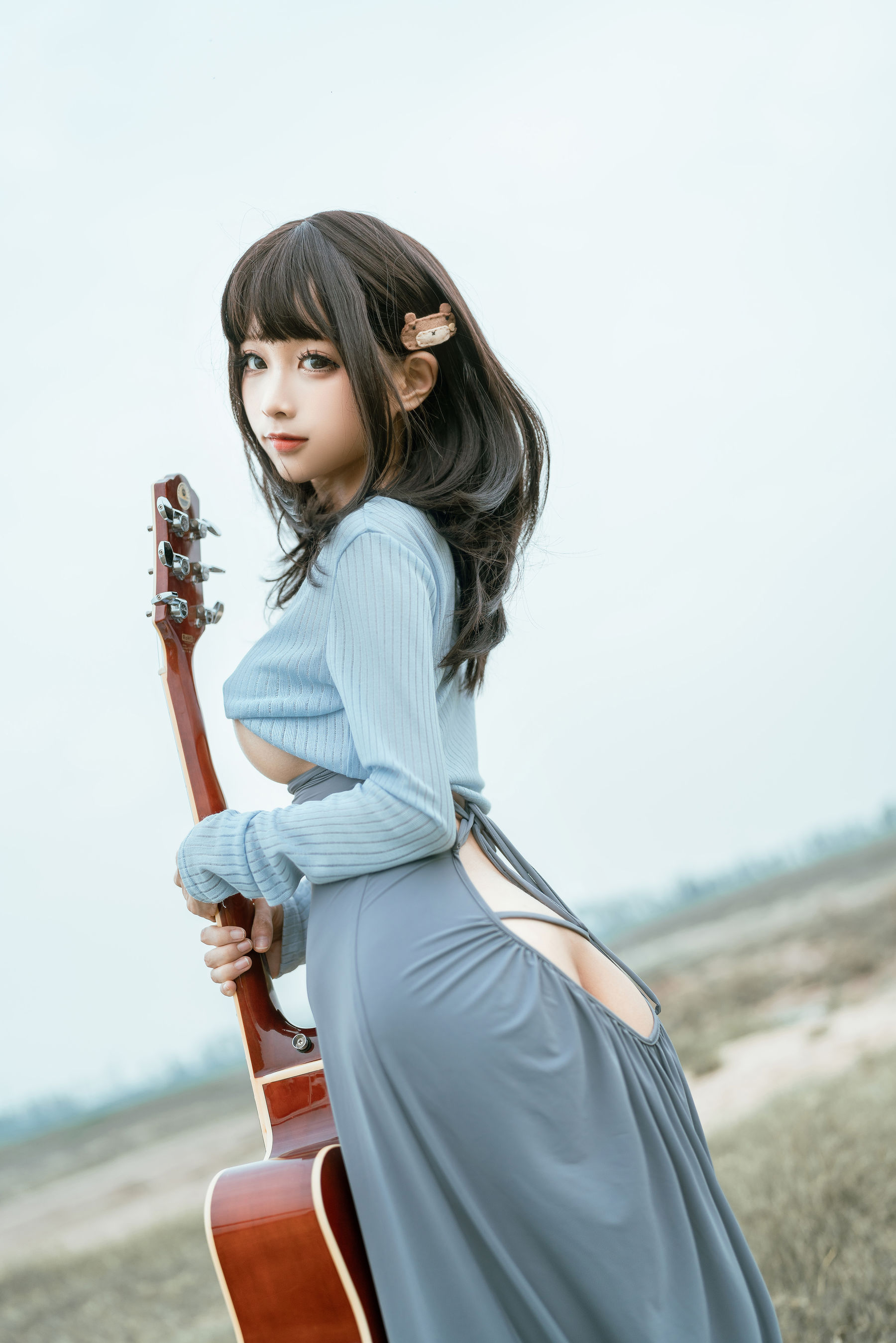 动漫博主蠢沫沫 – 吉他妹妹 Cosplay-第19张