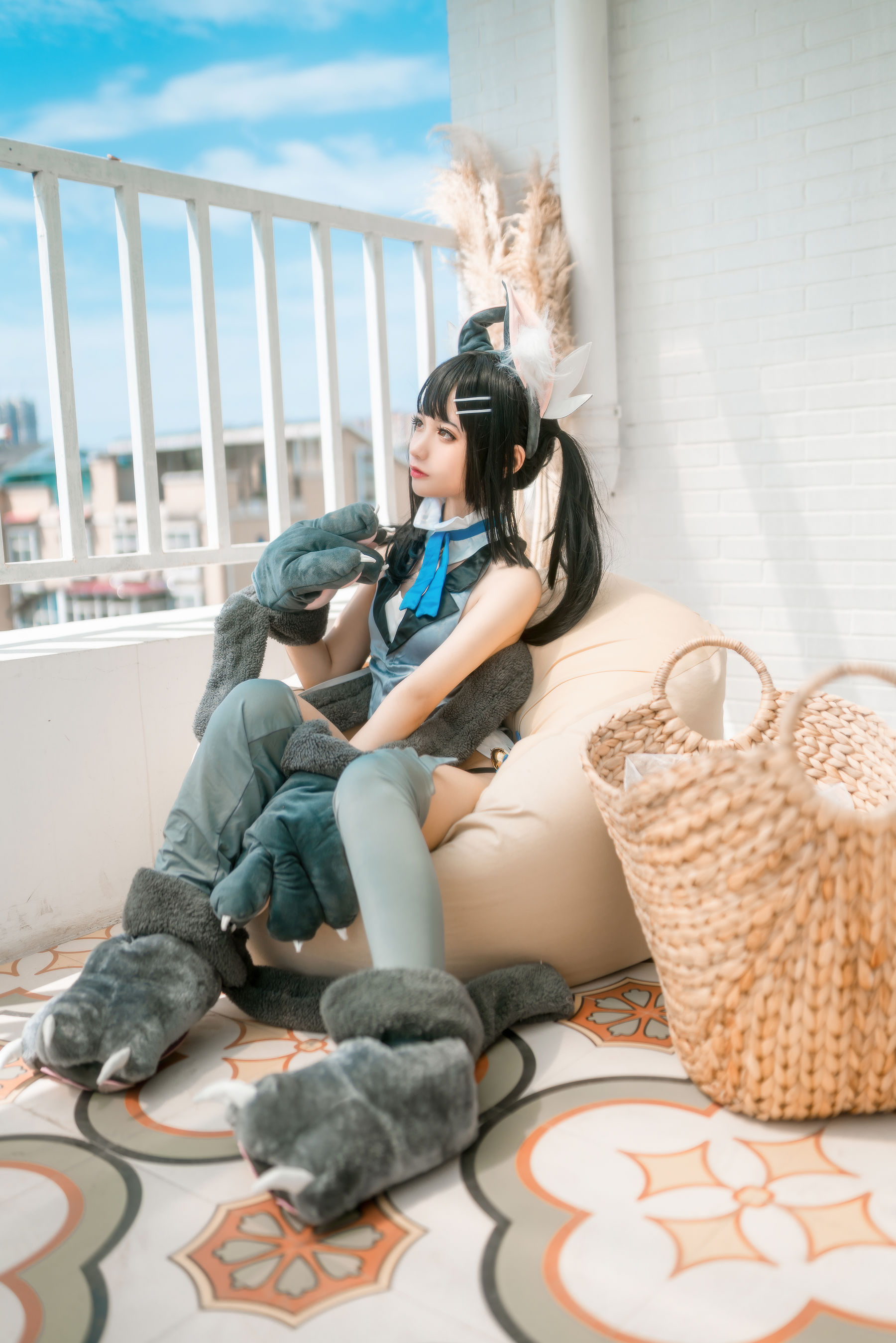 [Cosplay写真] 动漫博主蠢沫沫 – 卫宫美游 Cosplay-第41张