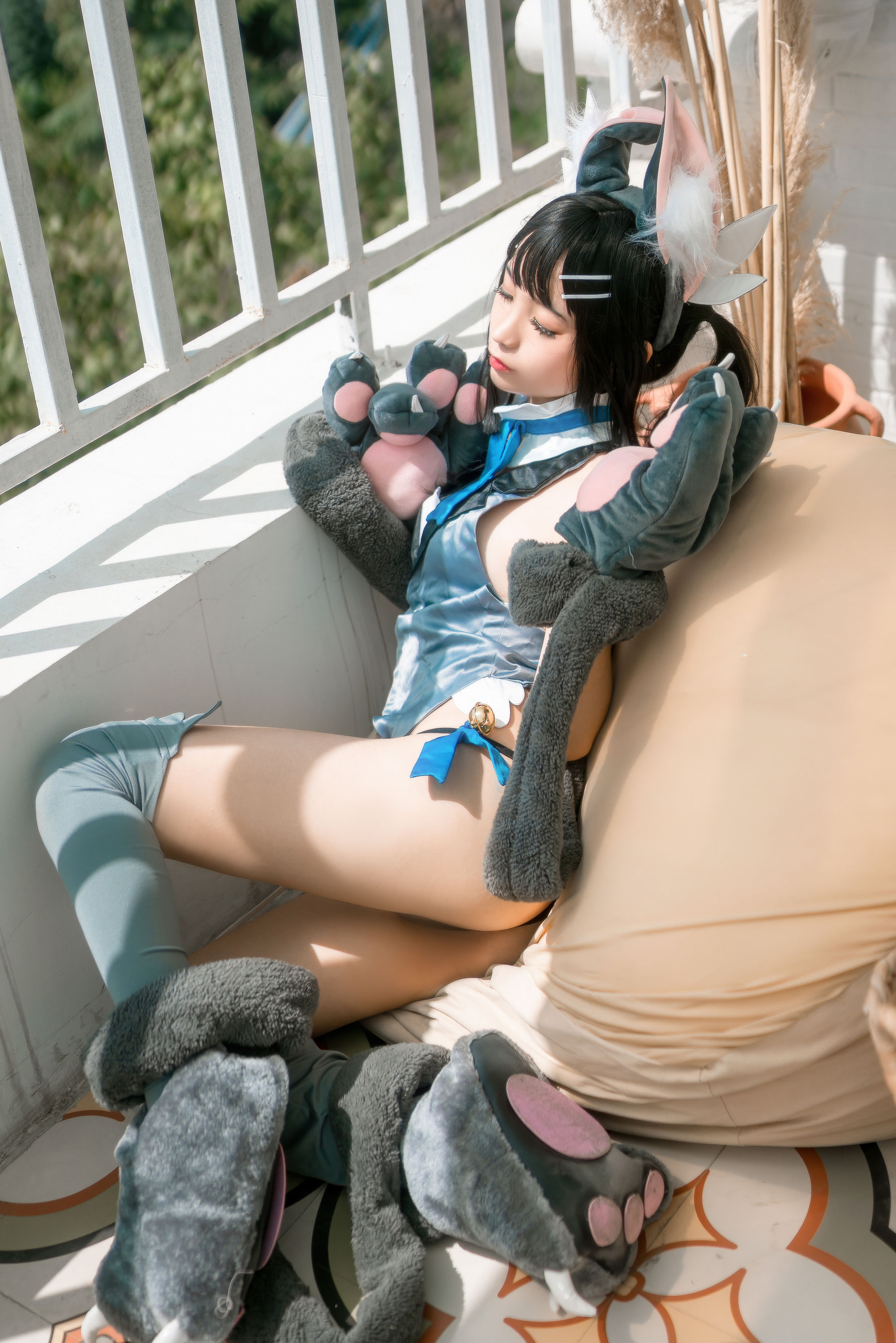 [Cosplay写真] 动漫博主蠢沫沫 – 卫宫美游 Cosplay-第2张