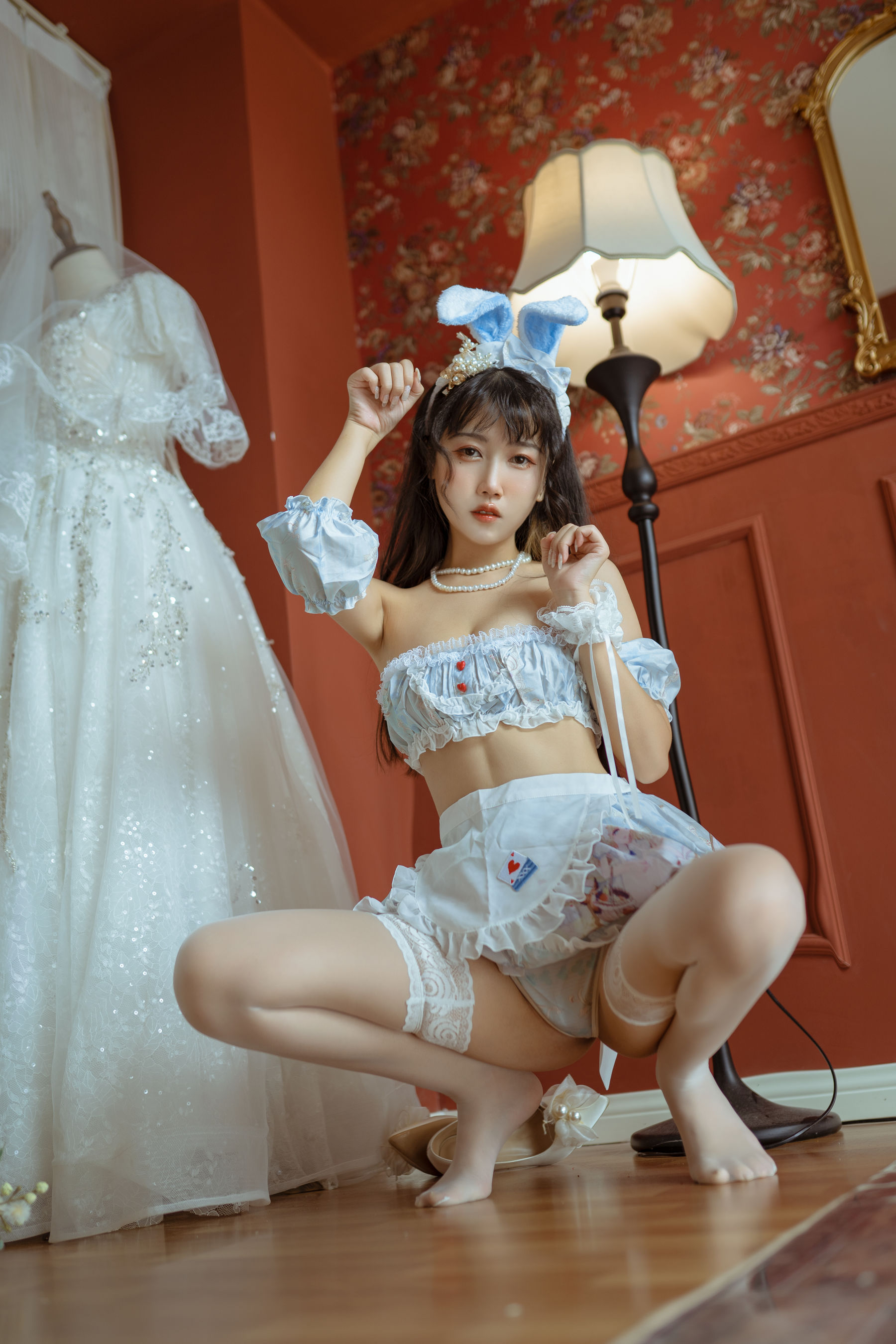 微博人气Coser不呆猫 – 兔子女友 Cosplay-第40张