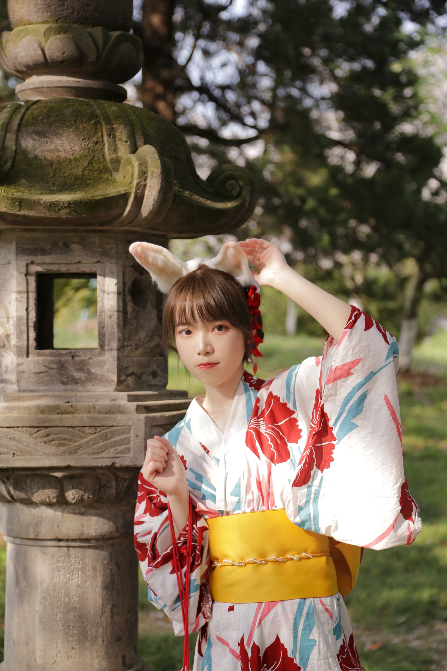 可爱妹子Fushii_海堂 – 樱花兔兔 Cosplay-第6张