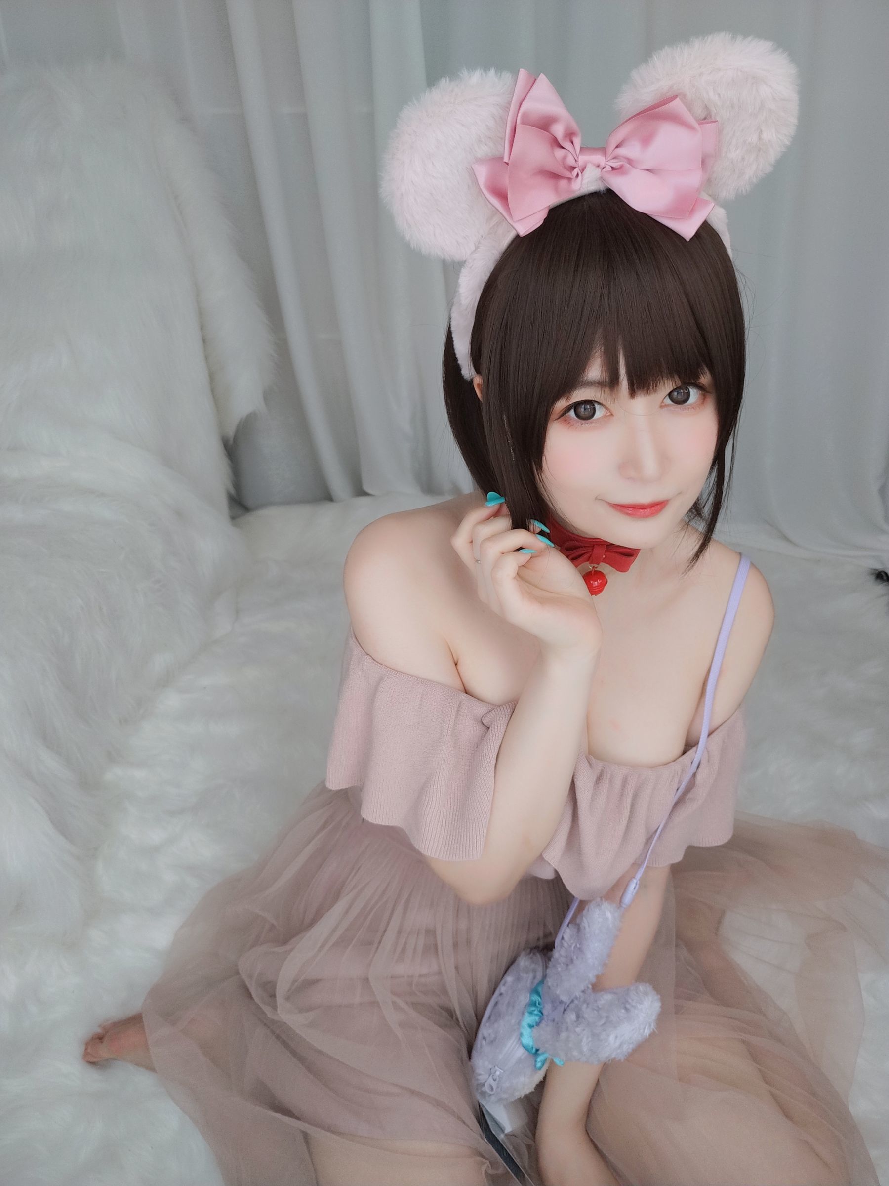 Coser小姐姐白银 – 小猪佩奇 Cosplay-第3张