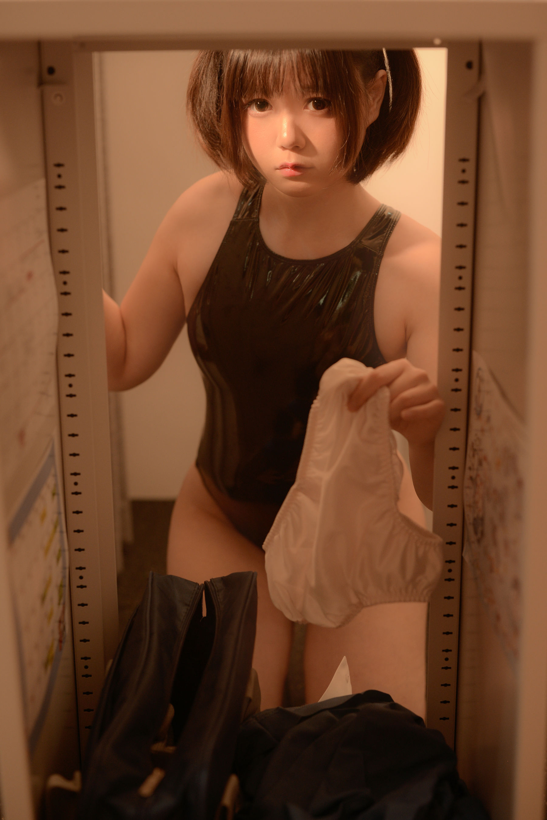 きょう肉肉 Vol.18 Latex Catsuit Girl ラテックス Cosplay-第3张