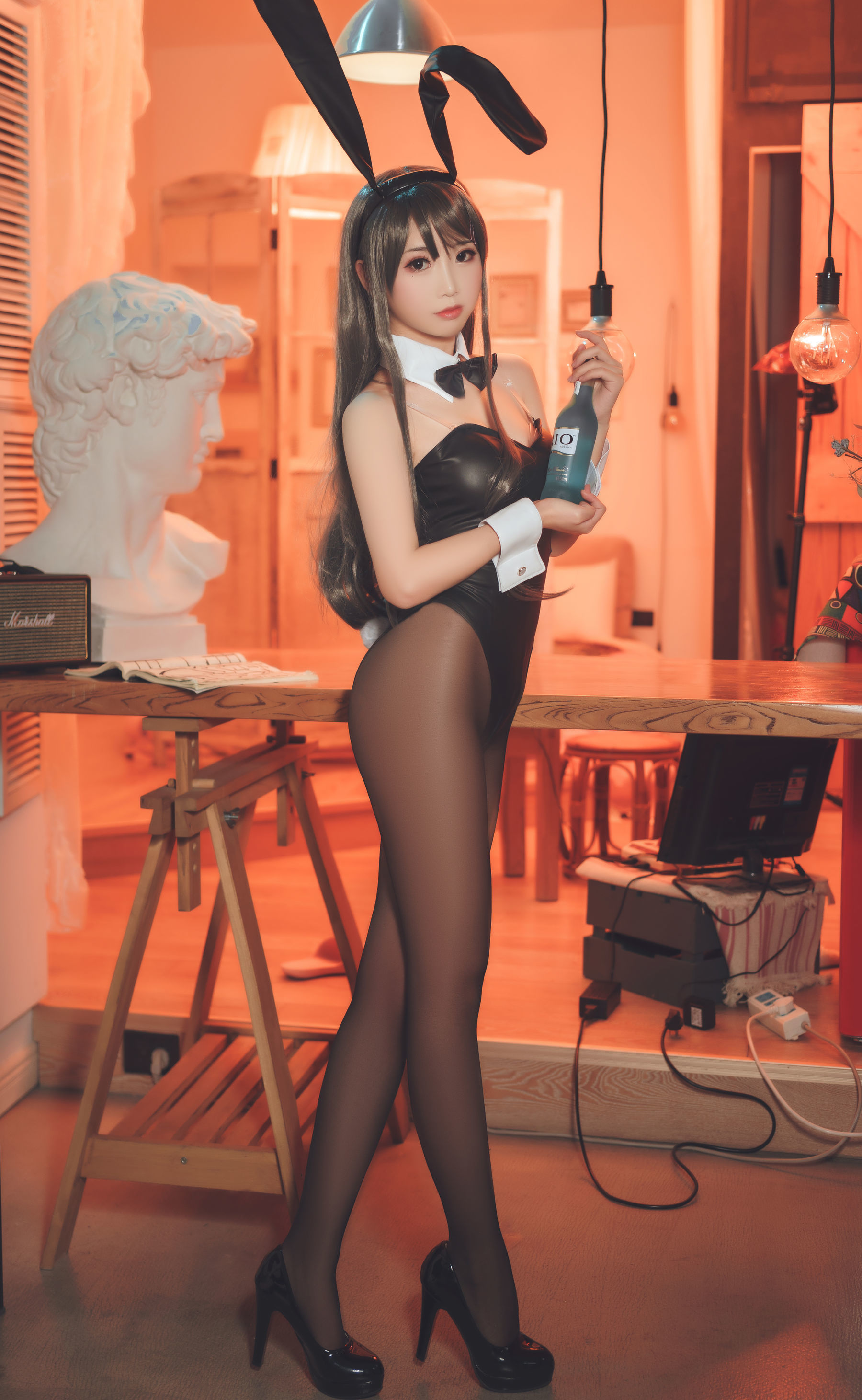 [萝莉COS] 面饼仙儿 – 樱岛麻衣 Cosplay-第6张