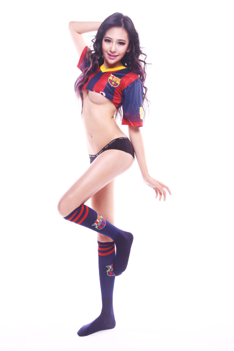 吴沐熙(吴昕忆) – 性感足球宝贝 Cosplay-第78张