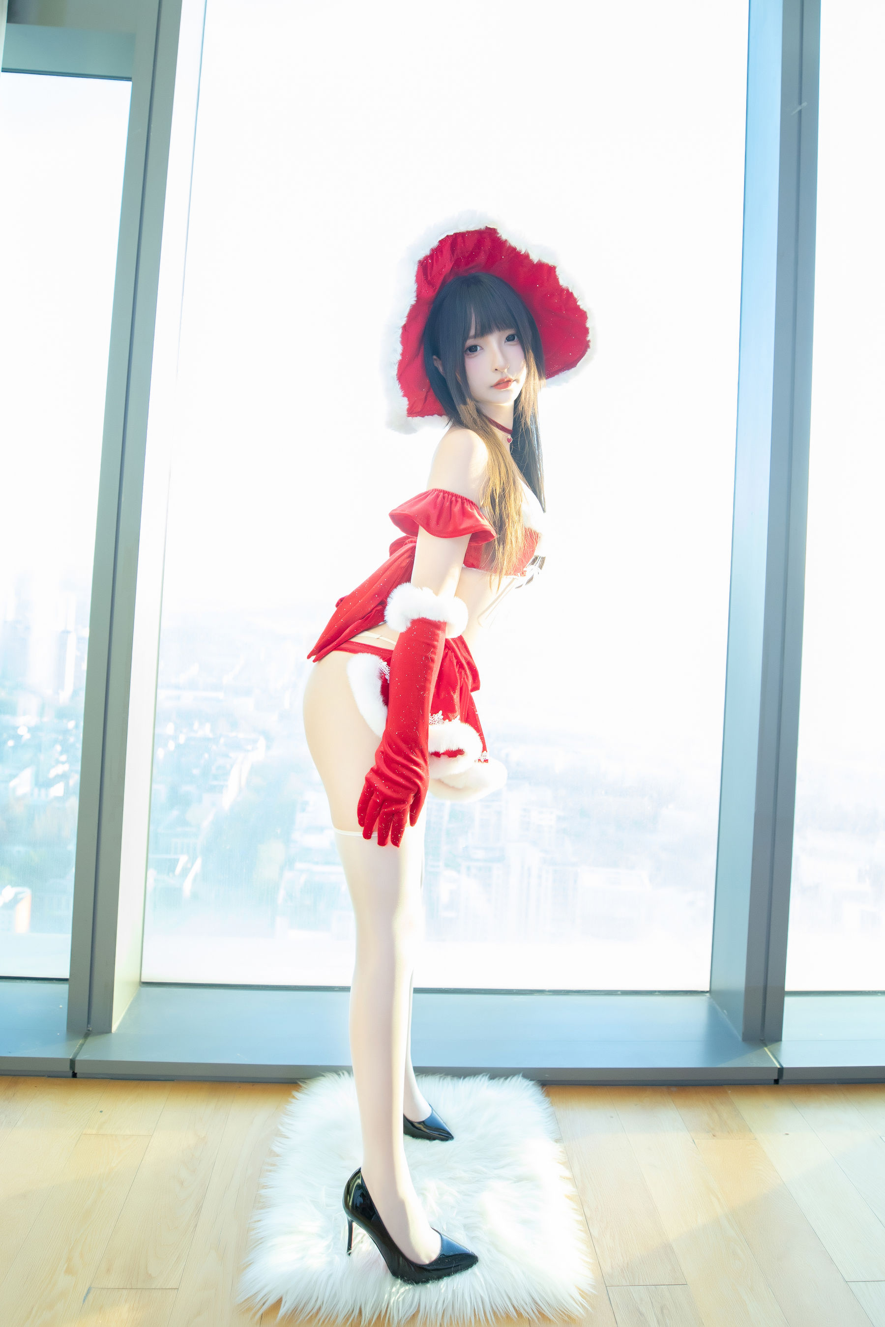 萝莉神楽板真冬 之圣诞魔法 Cosplay-第2张