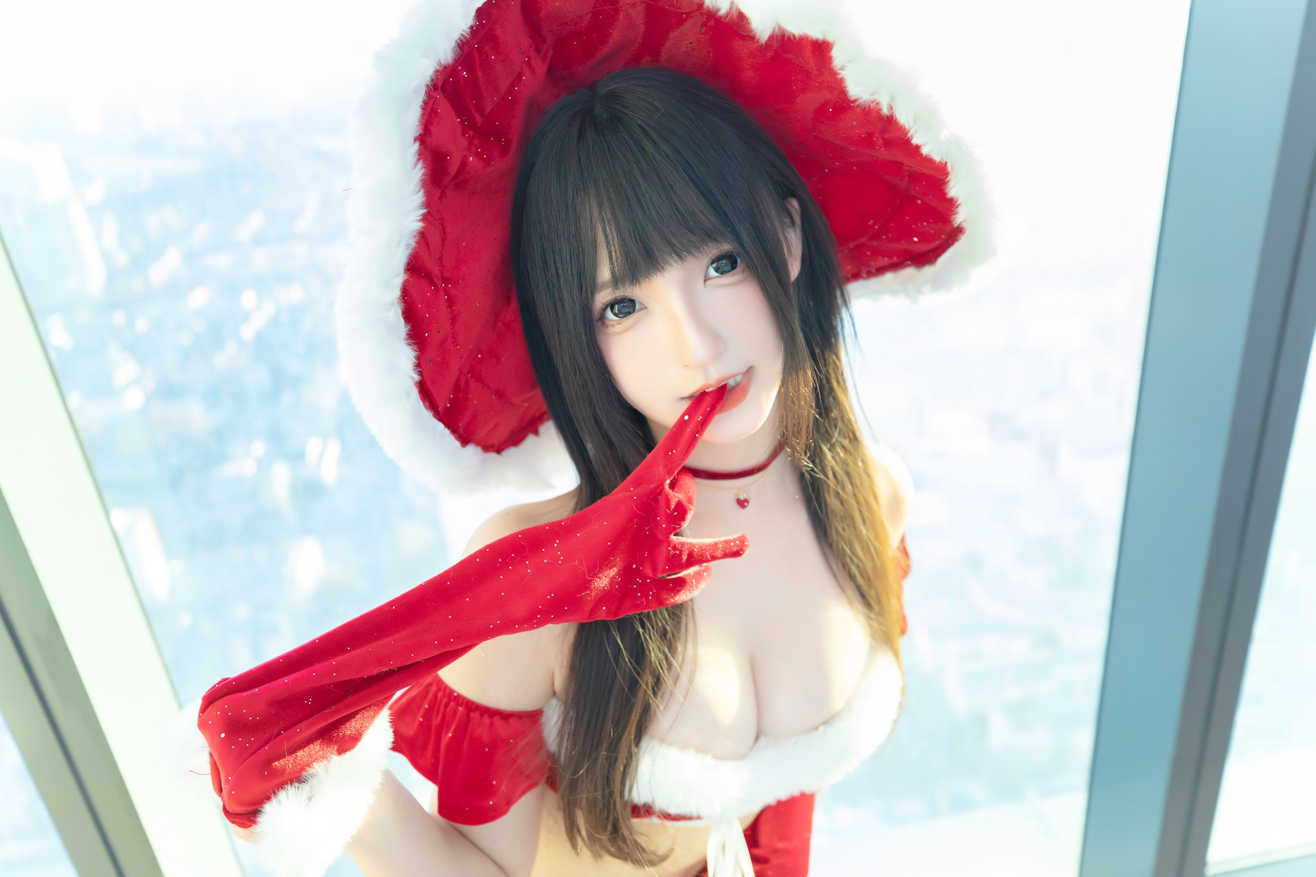 萝莉神楽板真冬 之圣诞魔法 Cosplay-第40张