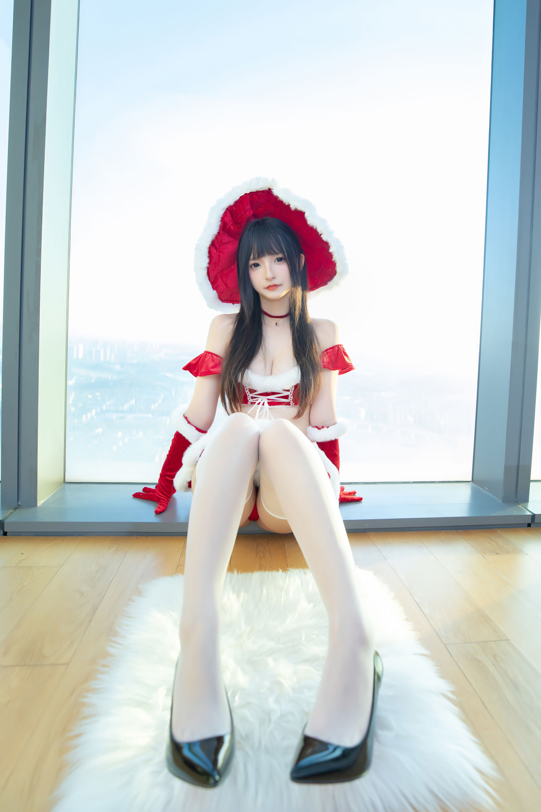 萝莉神楽板真冬 之圣诞魔法 Cosplay-第11张